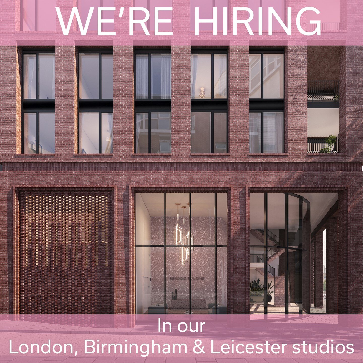 We are currently recruiting for an experienced Personal Assistant to support one of our Architectural Directors and our Planning Director. This role will be based in the Leicester studio.
 
If you feel you are a strong candidate for this position, pl