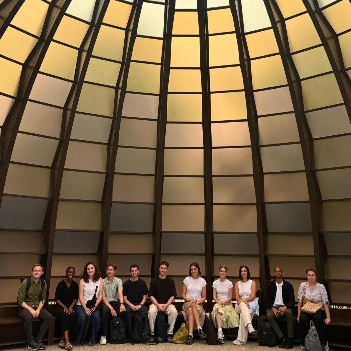 This week our London studio took a trip to see the 2025 Serpentine Pavillion by Marina Tabassum Architects. 

This years pavilion title is 'A Capsule in Time'

Here&rsquo;s a look at behind the scenes of their sketching competition - stay tuned for t