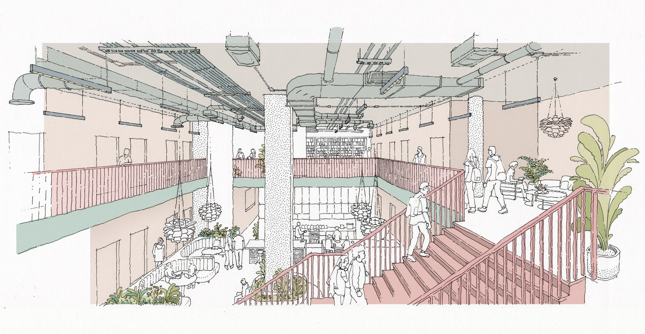 Sketch Friday is here! This week we&rsquo;re diving into a refurb &amp; conversion concept, breathing new energy into a building that&rsquo;s waiting to be revived.

#sketch #refurbishment #conversion #architecture #design