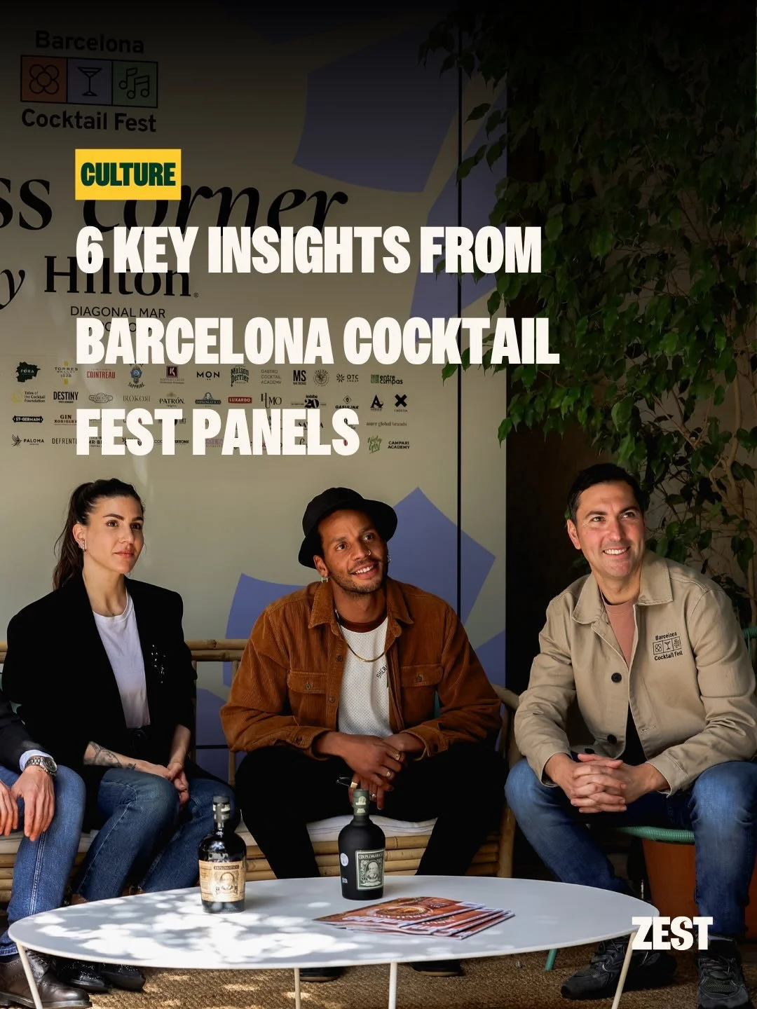 At Barcelona Cocktail Fest, we attended most of the panel discussions &mdash; from conversations about women in hospitality today, to whether or not AI can taste (part-stand up comedy by @cocktailman himself &mdash; bless @drinkswithmandy&rsquo;s hea