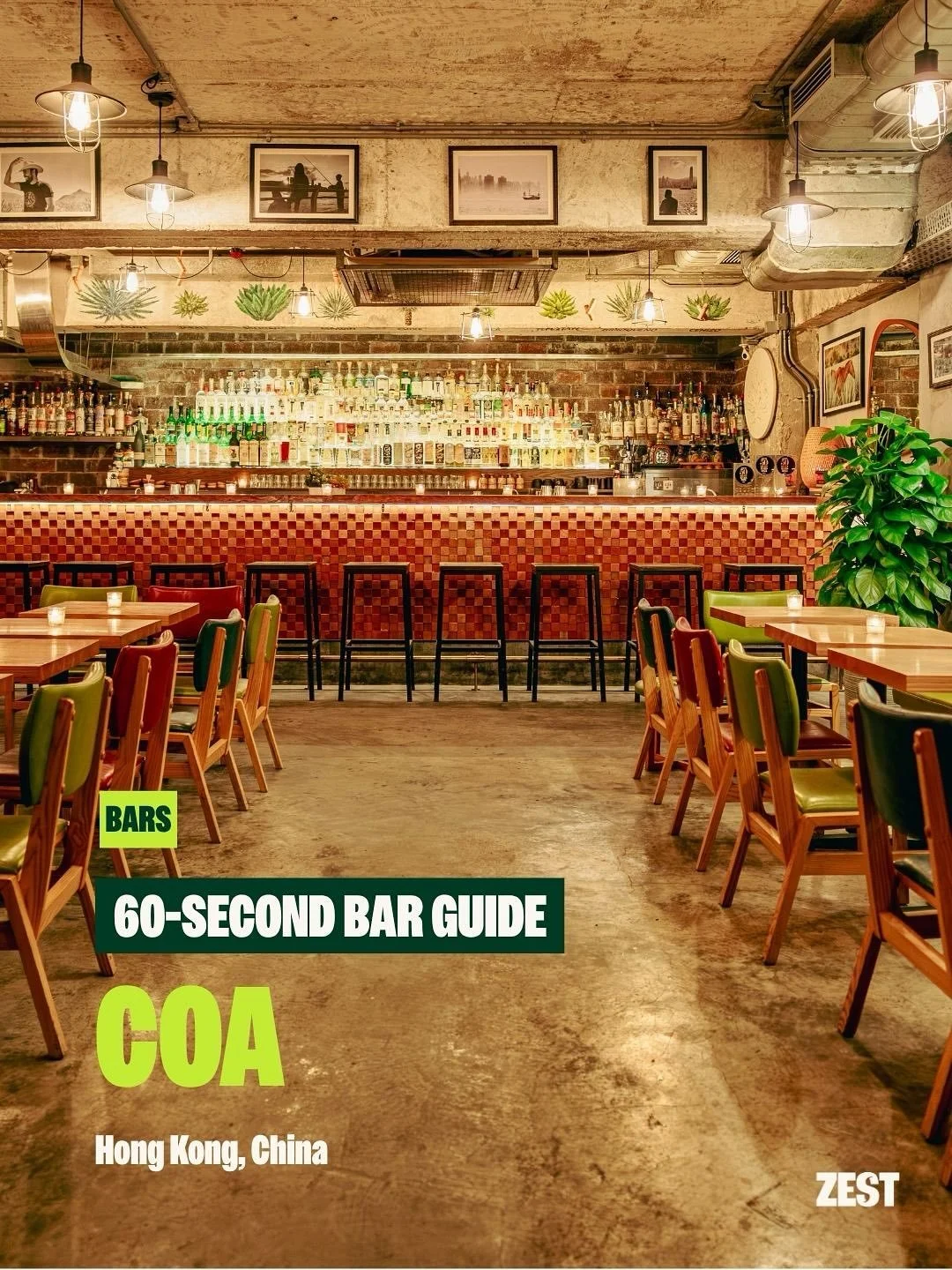 📍@coahongkong
📥 Save this post for your next trip to Hong Kong

For the next installment of Zest&rsquo;s 60-Second Bar Guide, we&rsquo;ve got all the need-to-know details and exclusive insider tips from @coahongkong, the celebrated agave bar that b