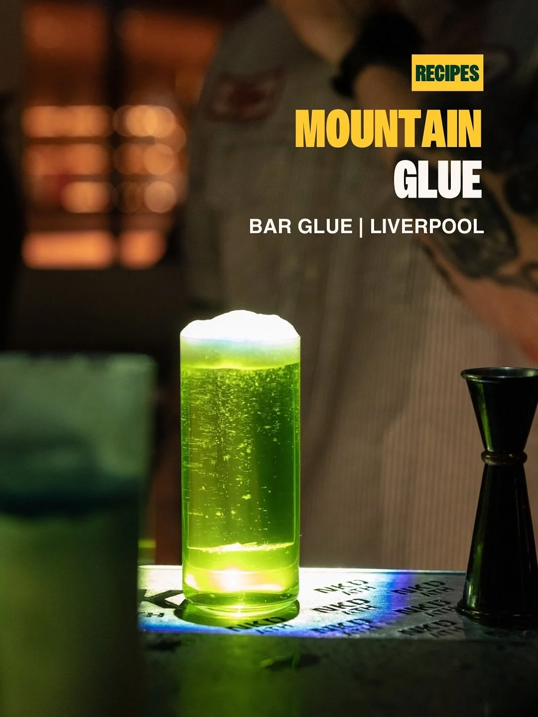 Bar Glue&rsquo;s Mountain Glue
📍 @barglue (Liverpool, UK)
Ft. @nayprice_
📥 Save this recipe, or share with your favourite cocktail lover

Were you at our Zest Shift in Athens last month? If so, you would have got an exclusive sneak peek at Bar Glue
