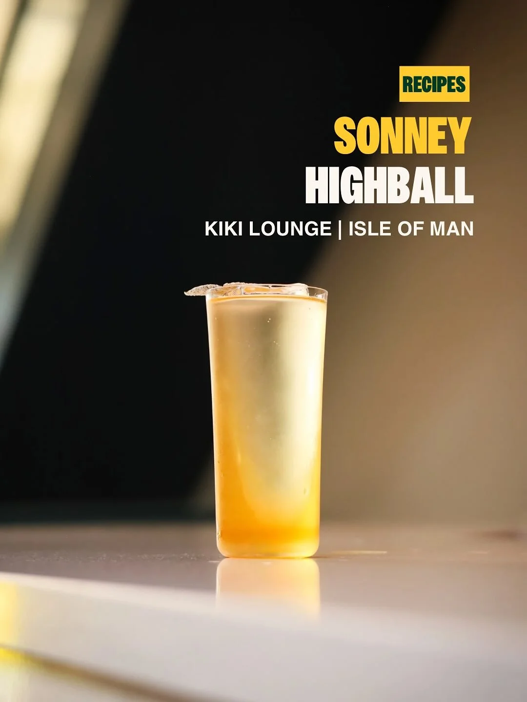 Kiki Lounge&rsquo;s Sonney Highball
📍 @kikis.lounge (Douglas, Isle of Man)
📥 Save this recipe, or share with your favourite cocktail lover

Start up your engines, cocktail lovers 🏍️ Next week, Zest is off to the Isle of Man, for the third annual T