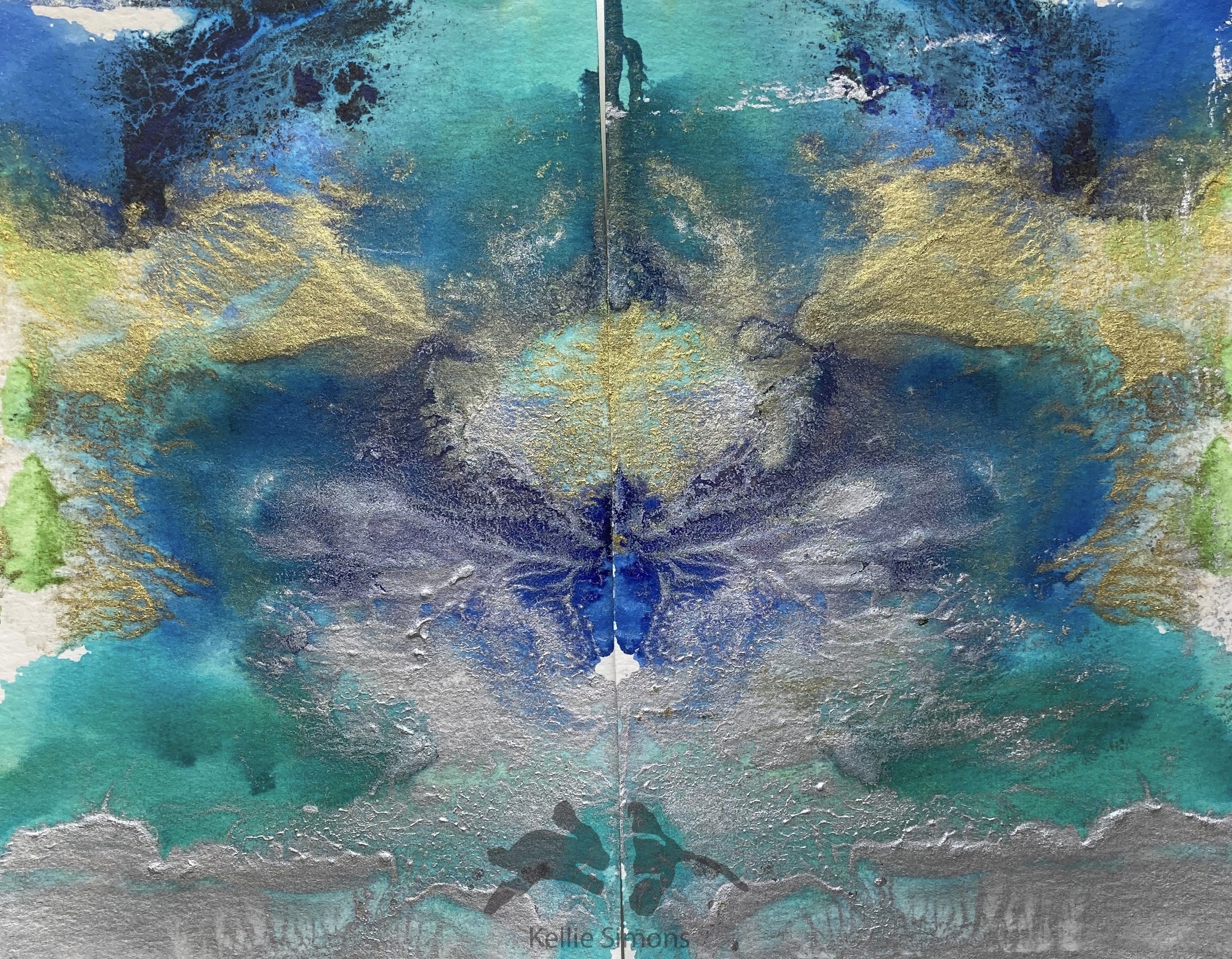 Thalonder 5 (Ink on paper, 12x9.5 inches, March 2021)