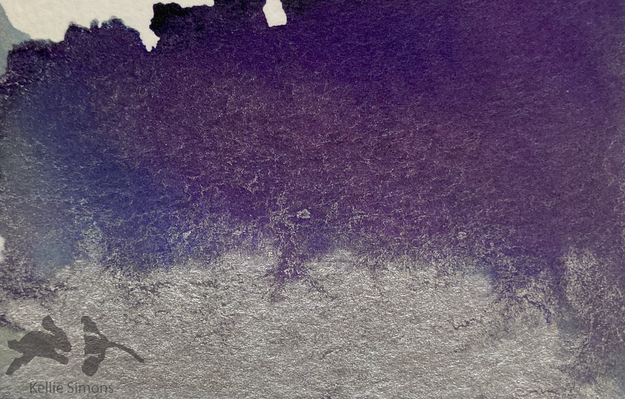 Bluebeard Wonder 9B (Ink on paper, 3.5x2.25 inches, October 2020)