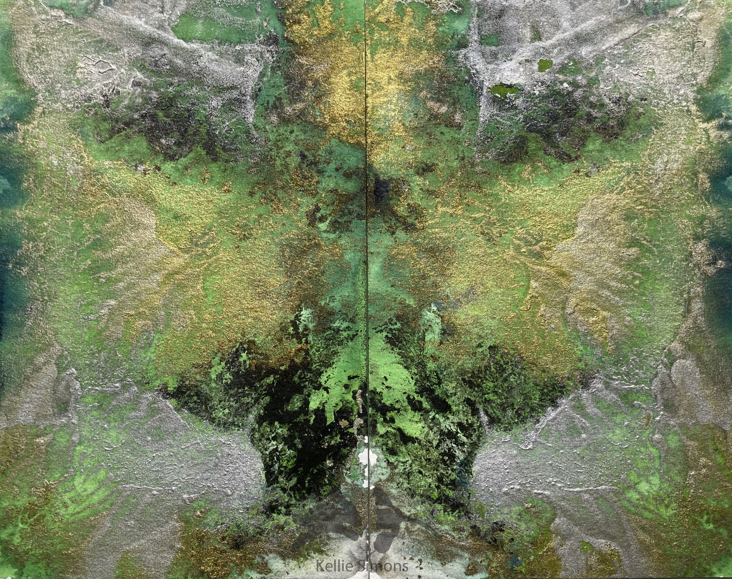 Vallteria 4 (Ink on paper, 12x9.5 inches, March 2021)