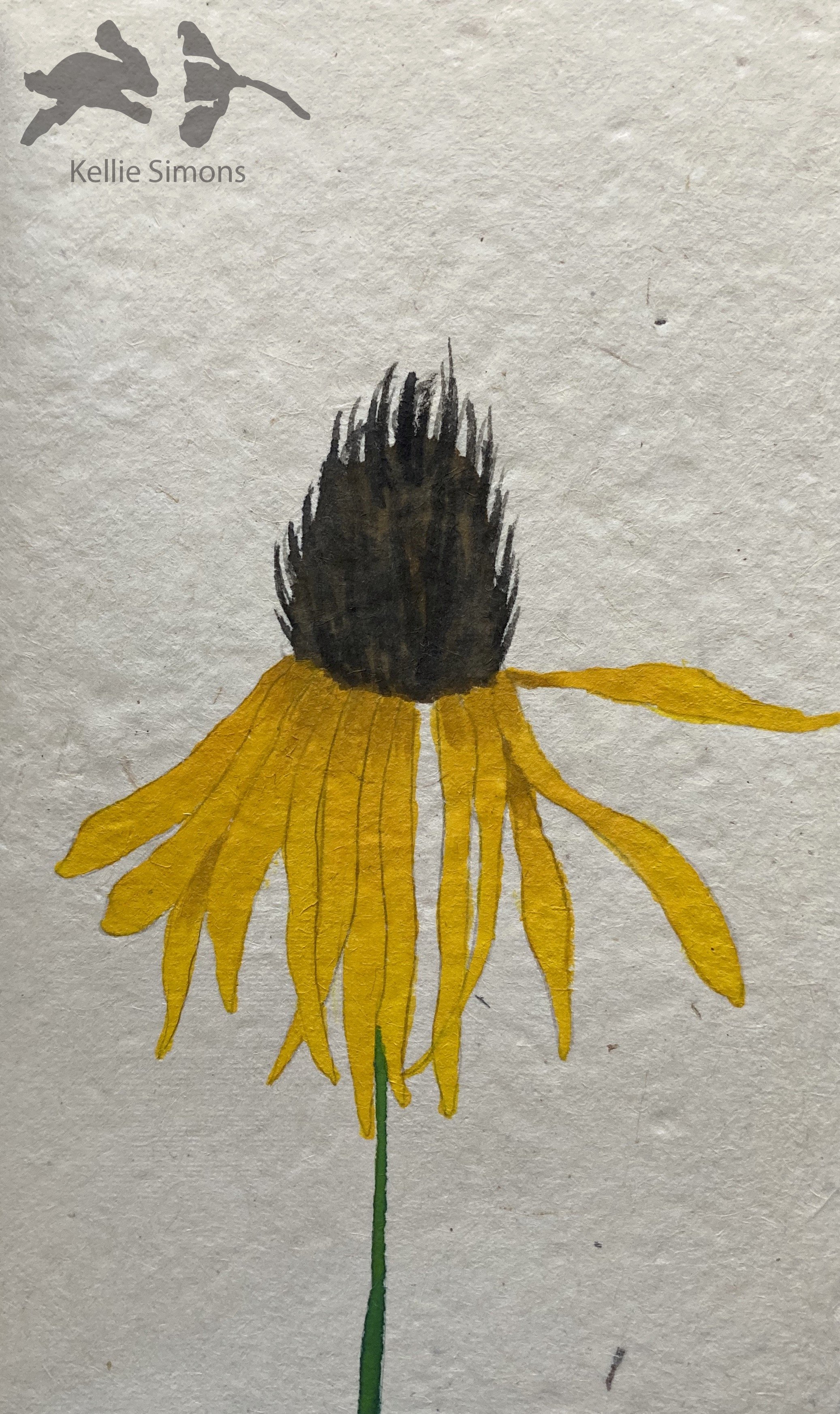 Untitled 11 (Watercolor on paper, 5x7.5 inches, September 2020)
