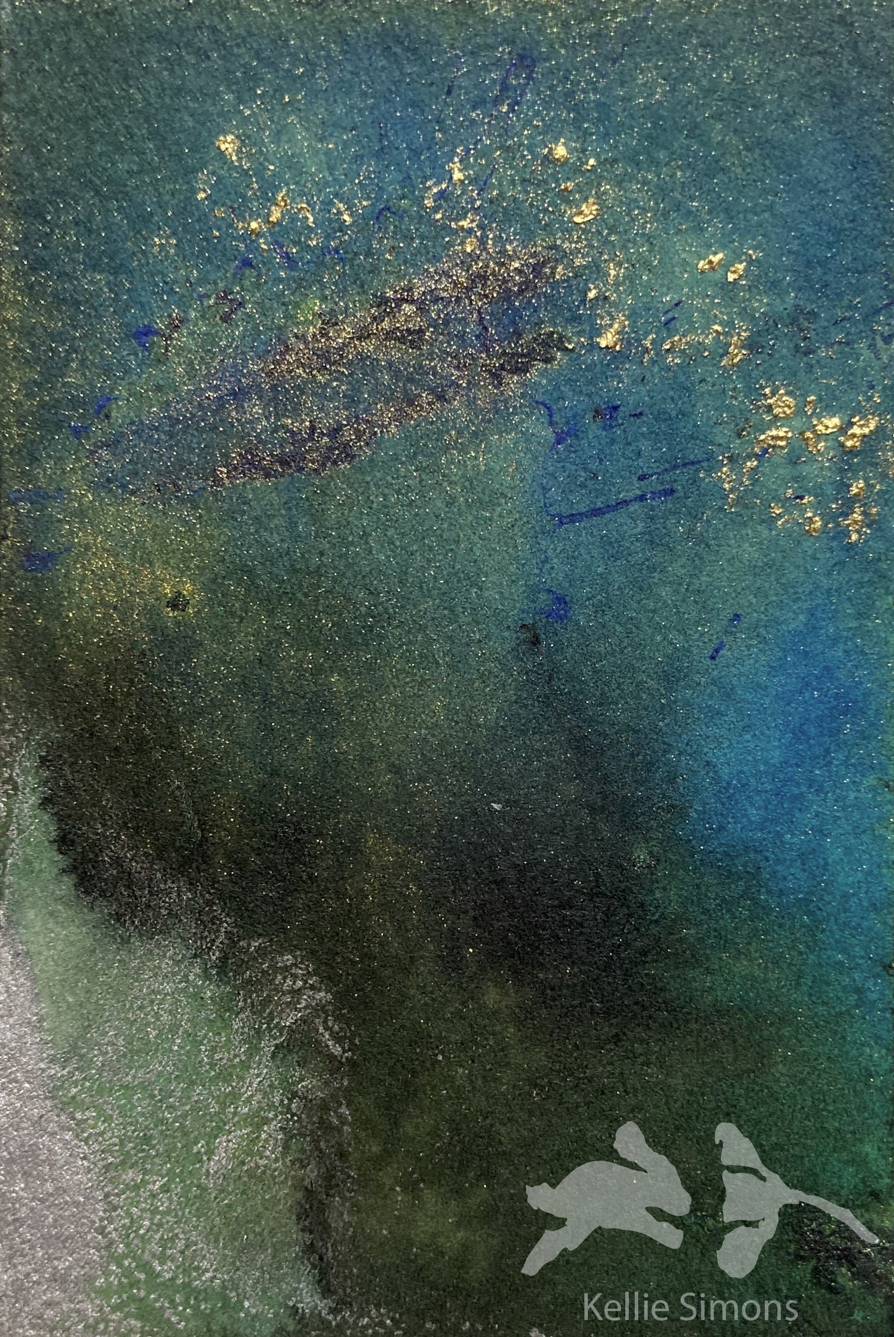 Cinderella Wonder 8A (Ink on paper, 2x3 inches, September 2020)