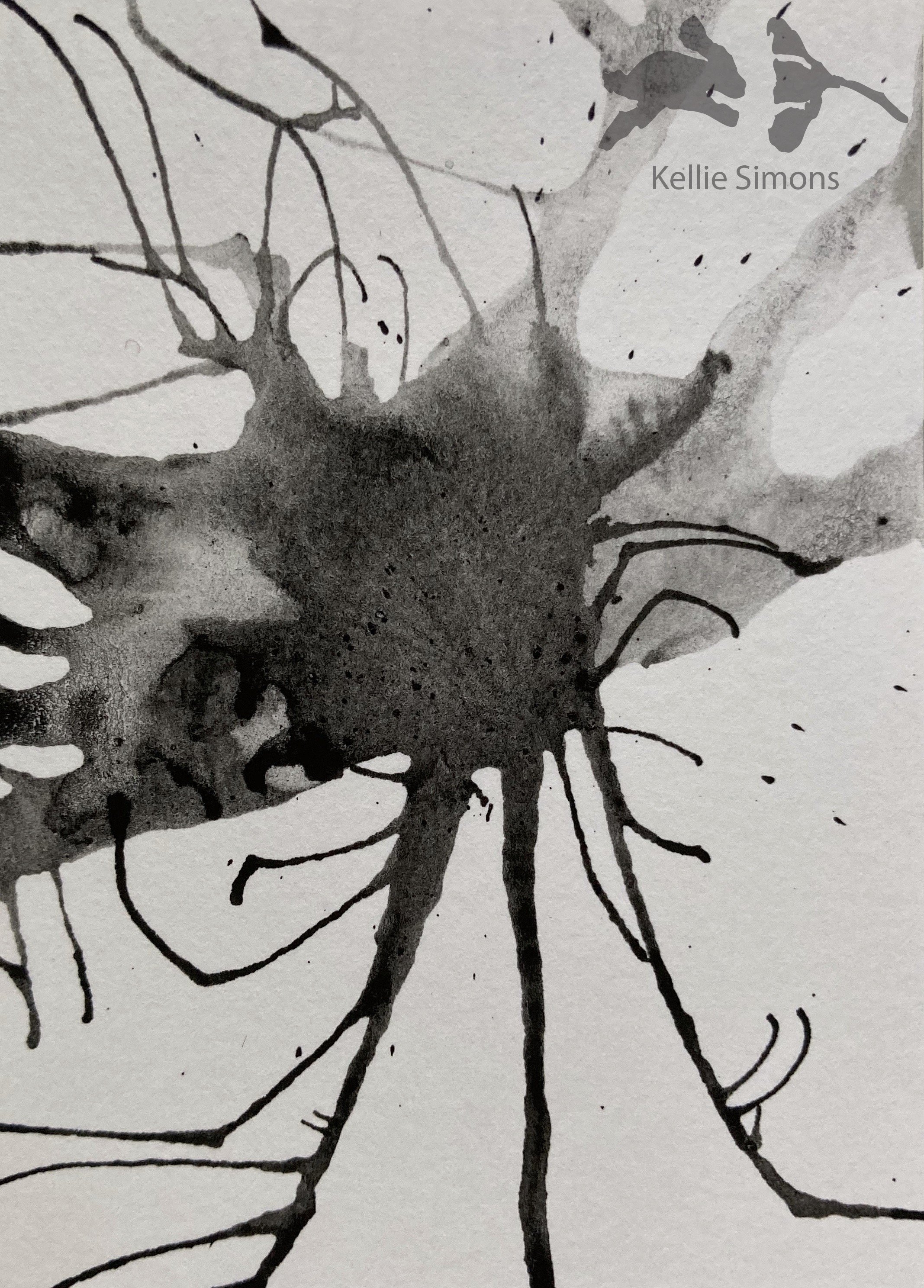Hansel & Gretel Horror 9A (Ink on paper, 2.5x3.5 inches, October 2020)