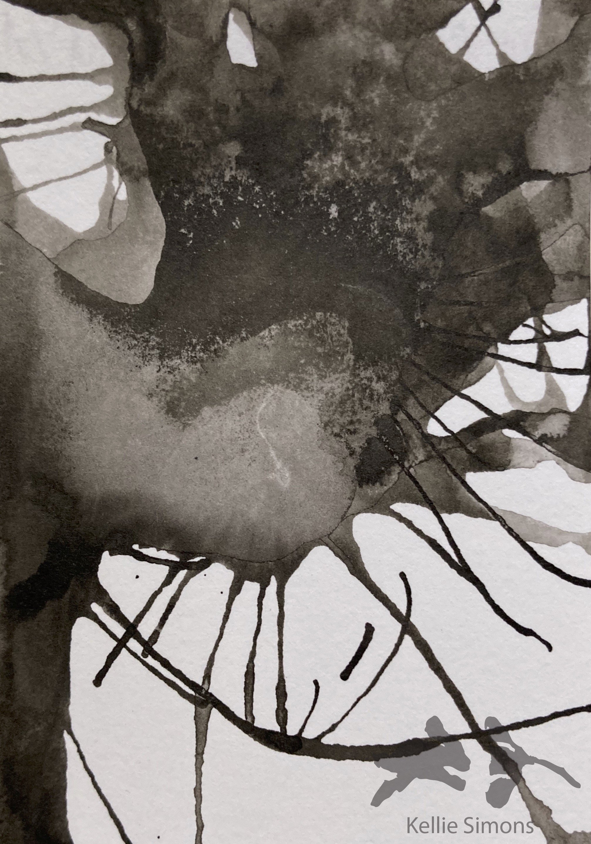 Hansel & Gretel Horror 8A (Ink on paper, 2.5x3.5 inches, October 2020)