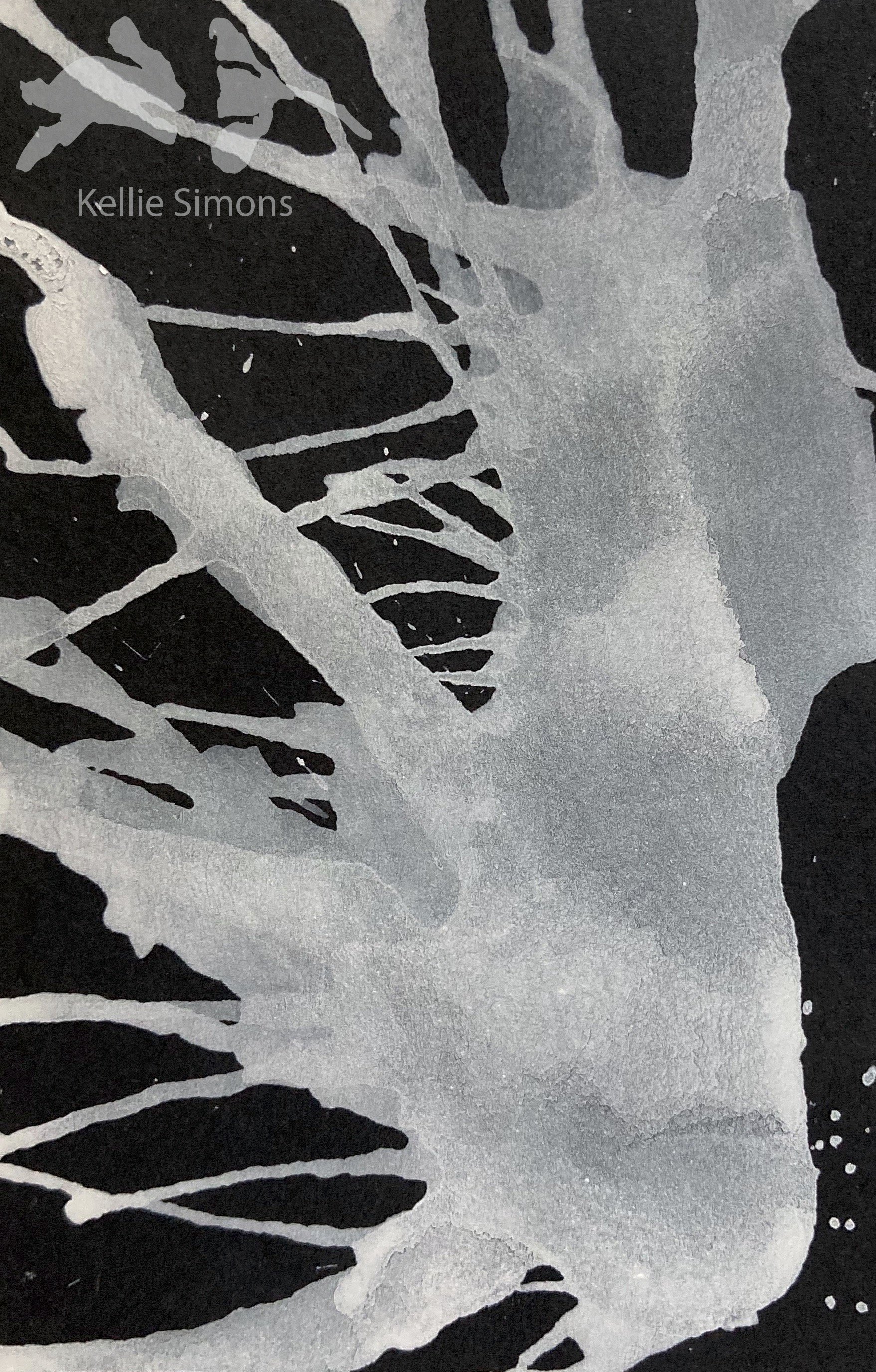 The White Snake Horror 6B (Ink on paper, 2.5x3.5 inches, October 2020)