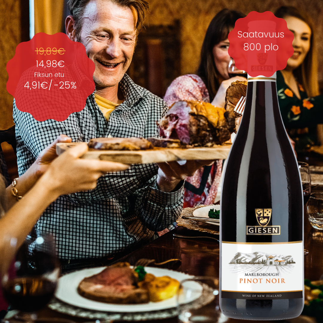 Huippu Proseccoa ja Uuden-Seelannin punaista