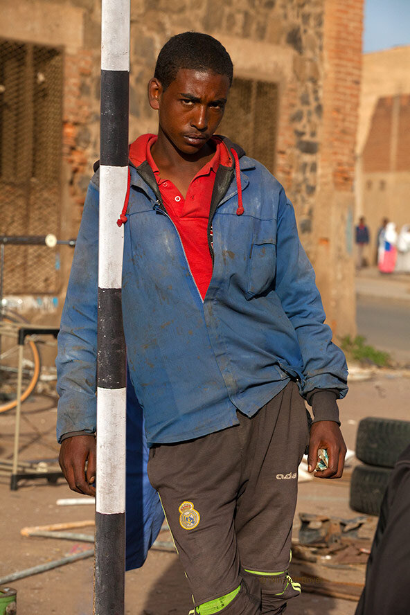  Young Man  Asmara, Eritrea            . 