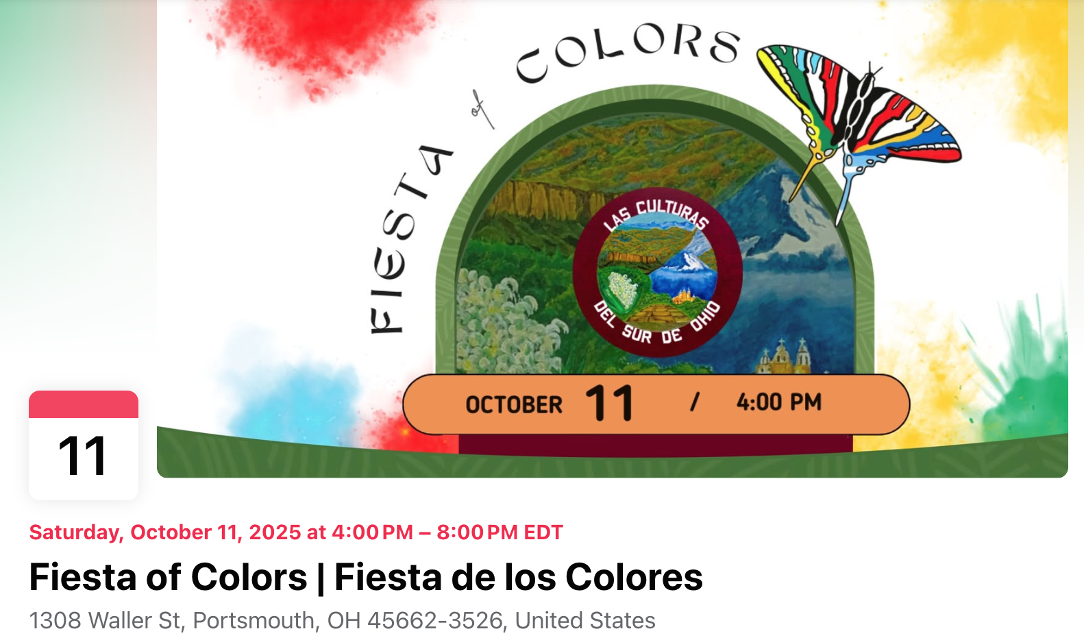 Octubre 11, Sábado