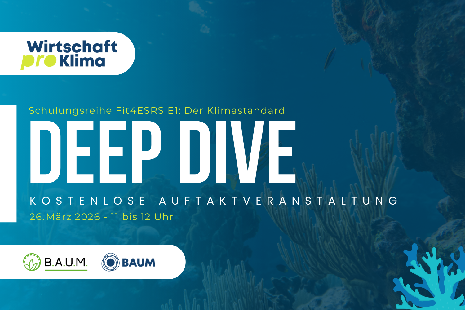 Deep-Dive: ESRS E1 verstehen – Klimamanagement pragmatisch angehen