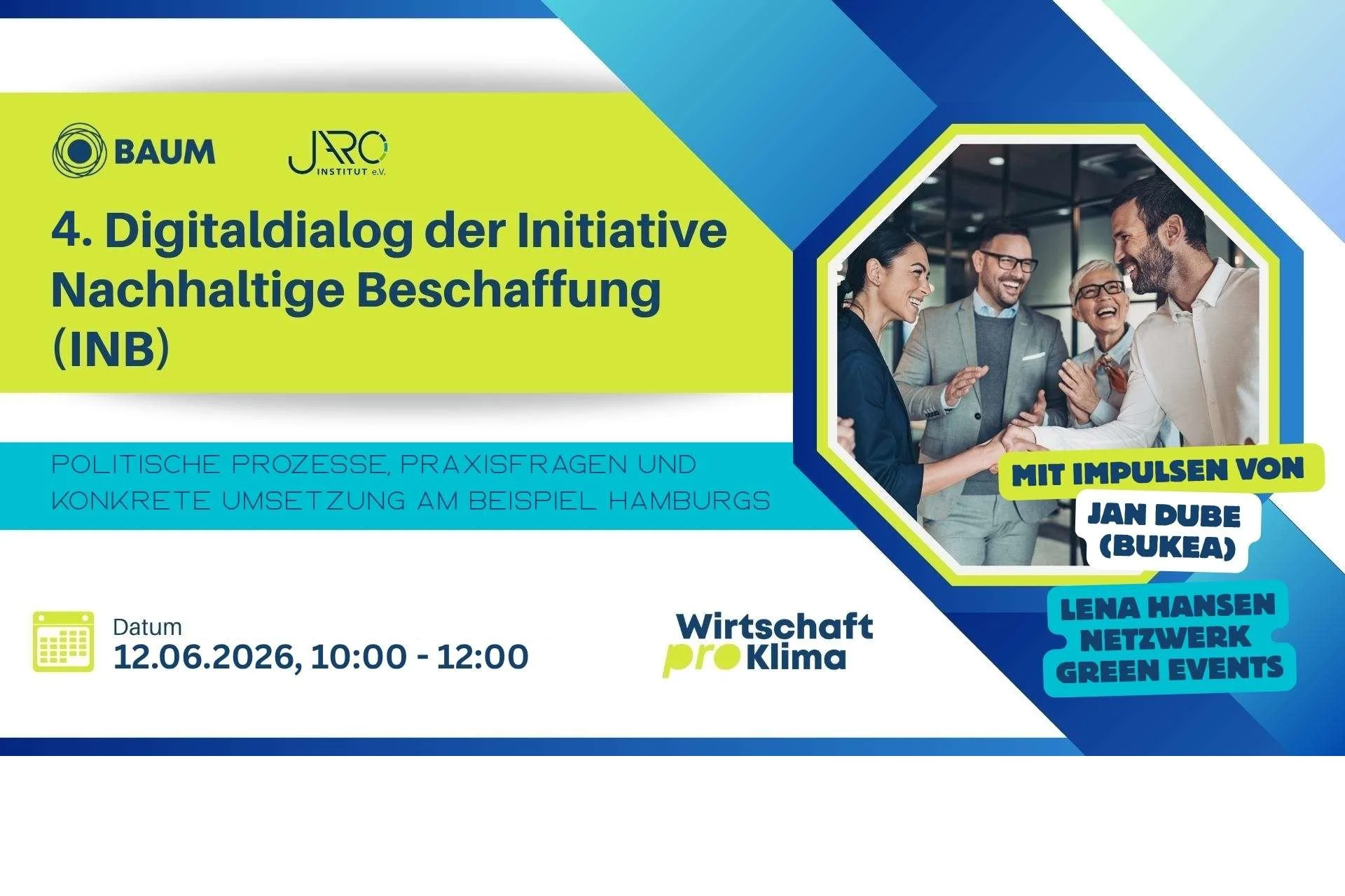 4. Digitaldialog der Initiative Nachhaltige Beschaffung (INB)