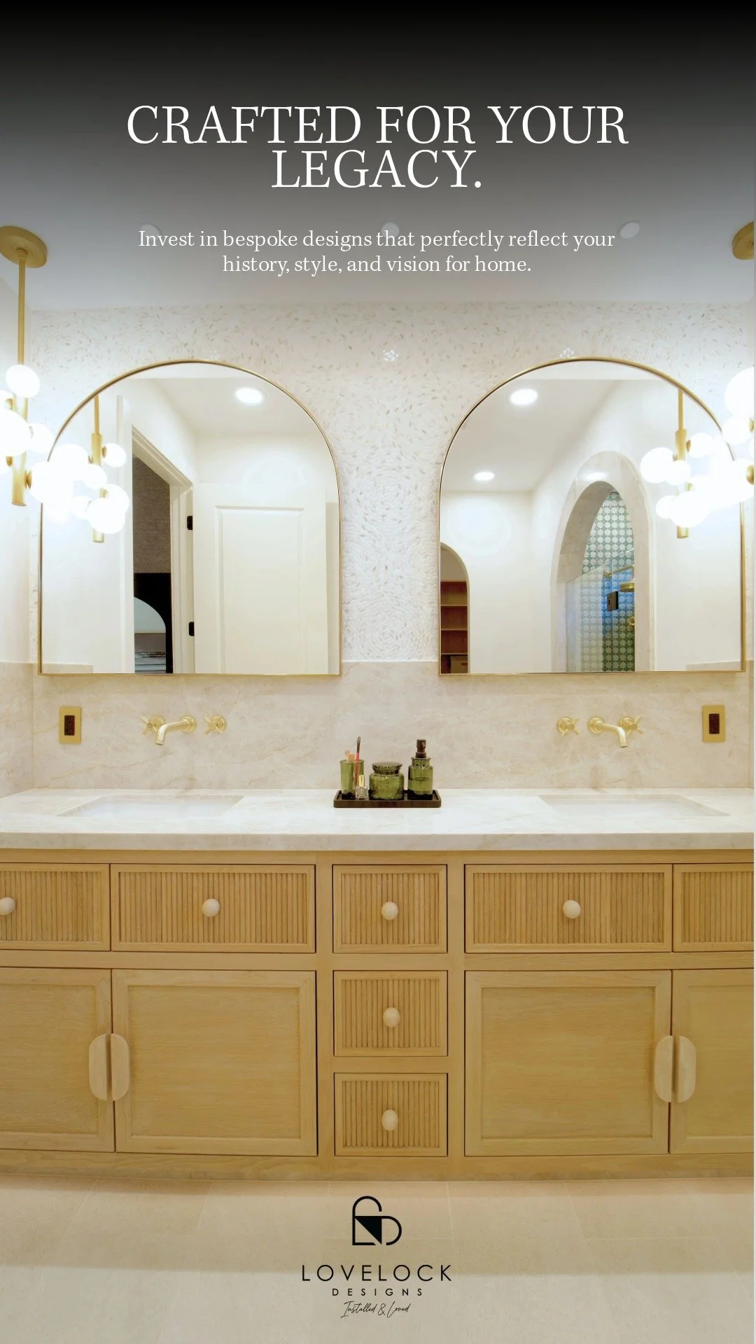 Crafted for your legacy. #installedandloved🖤