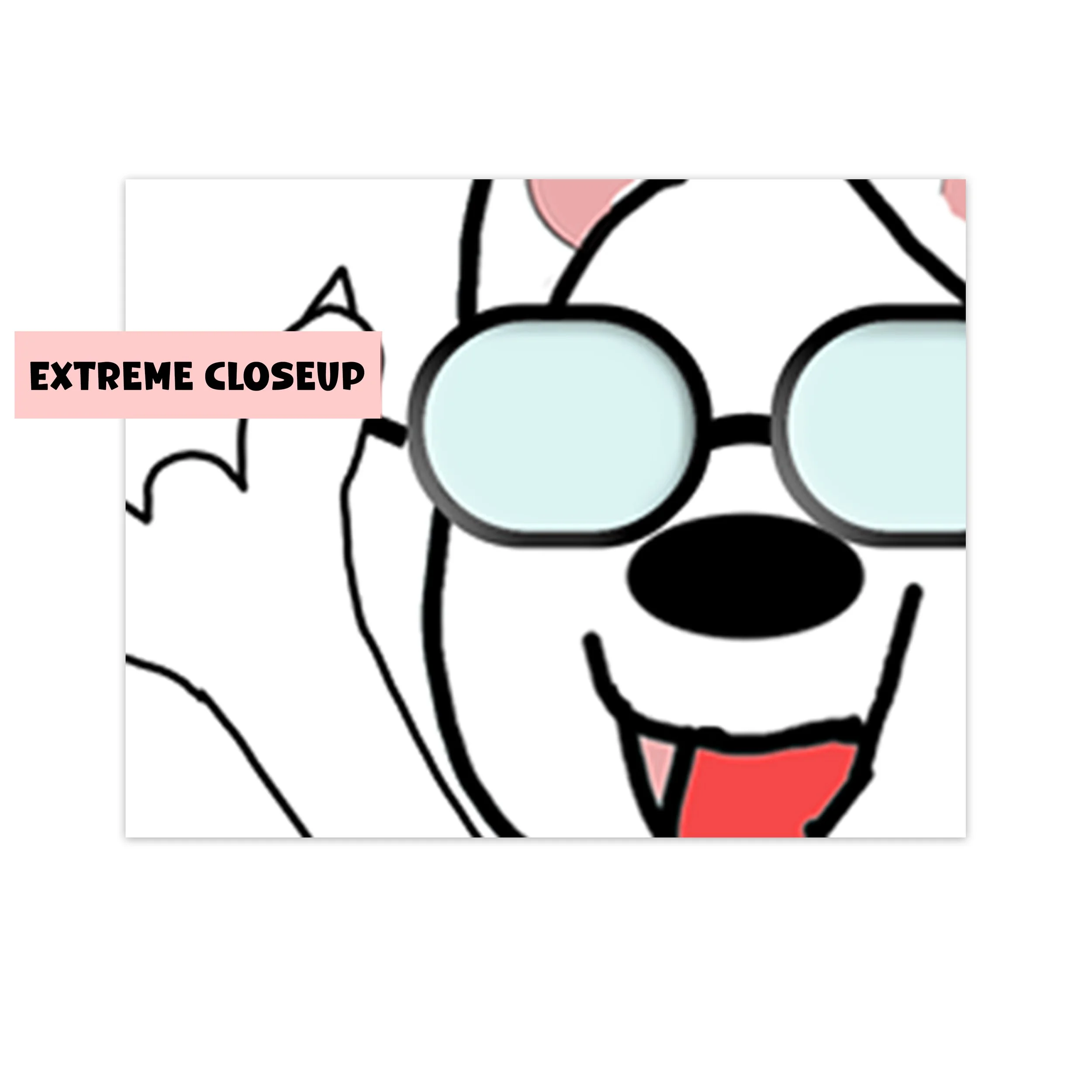 Husky Hang Ten Thank You Card Extreme Closeup.jpg