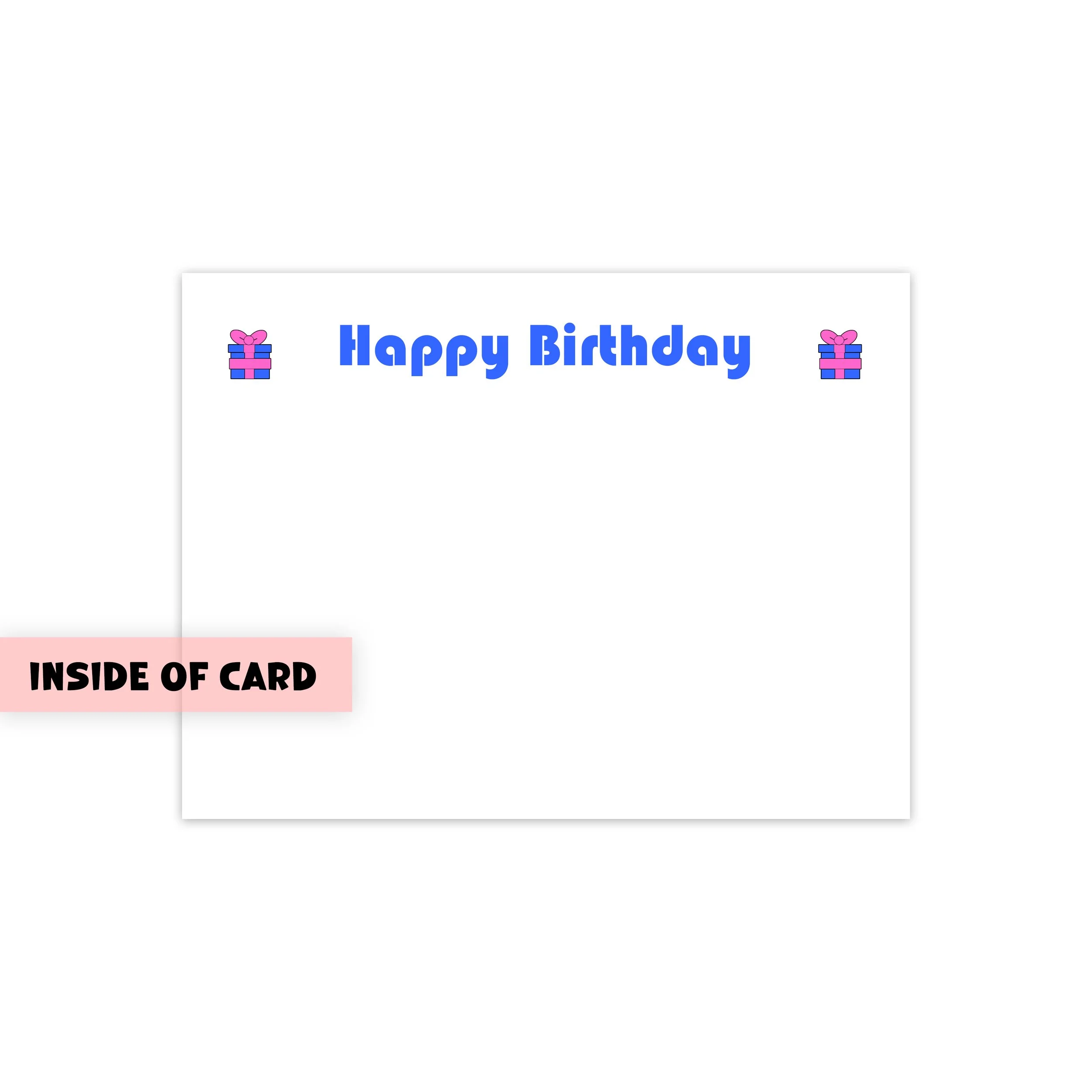 Bovine Betty – “Happy Birthday” Greeting Card