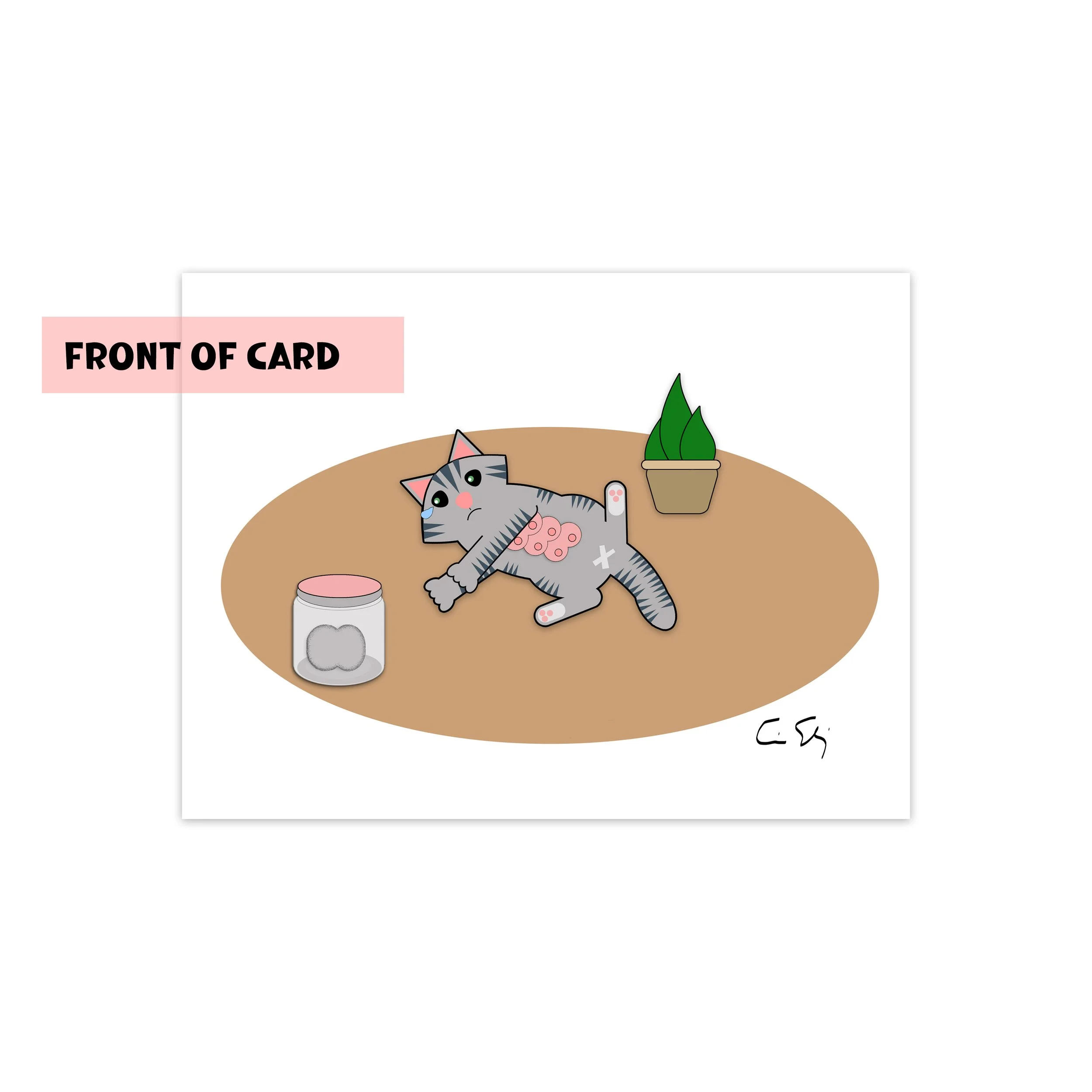 Trans Kitty Missing You Greeting Card Front Design.jpg