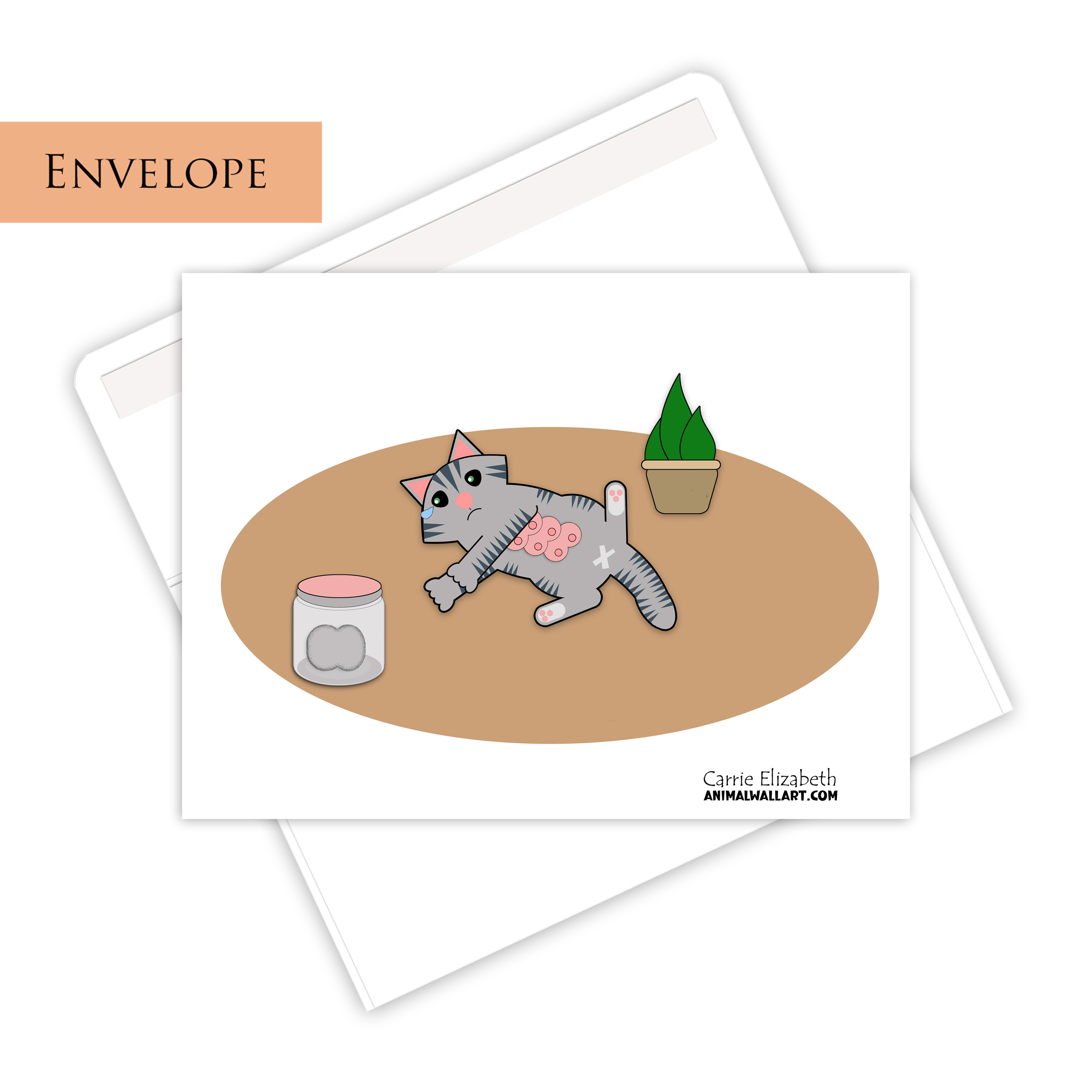 Trans Kitty Missing You Greeting Card with Envelope.png