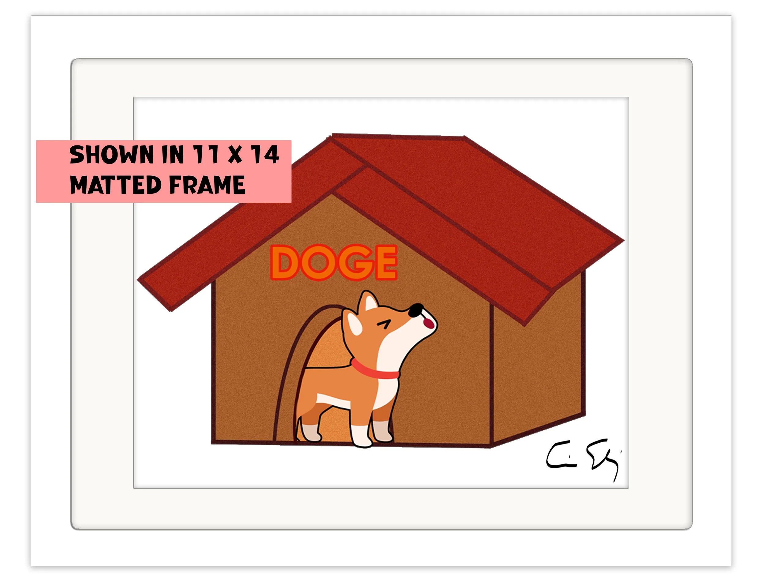 Doge House Framed.jpg