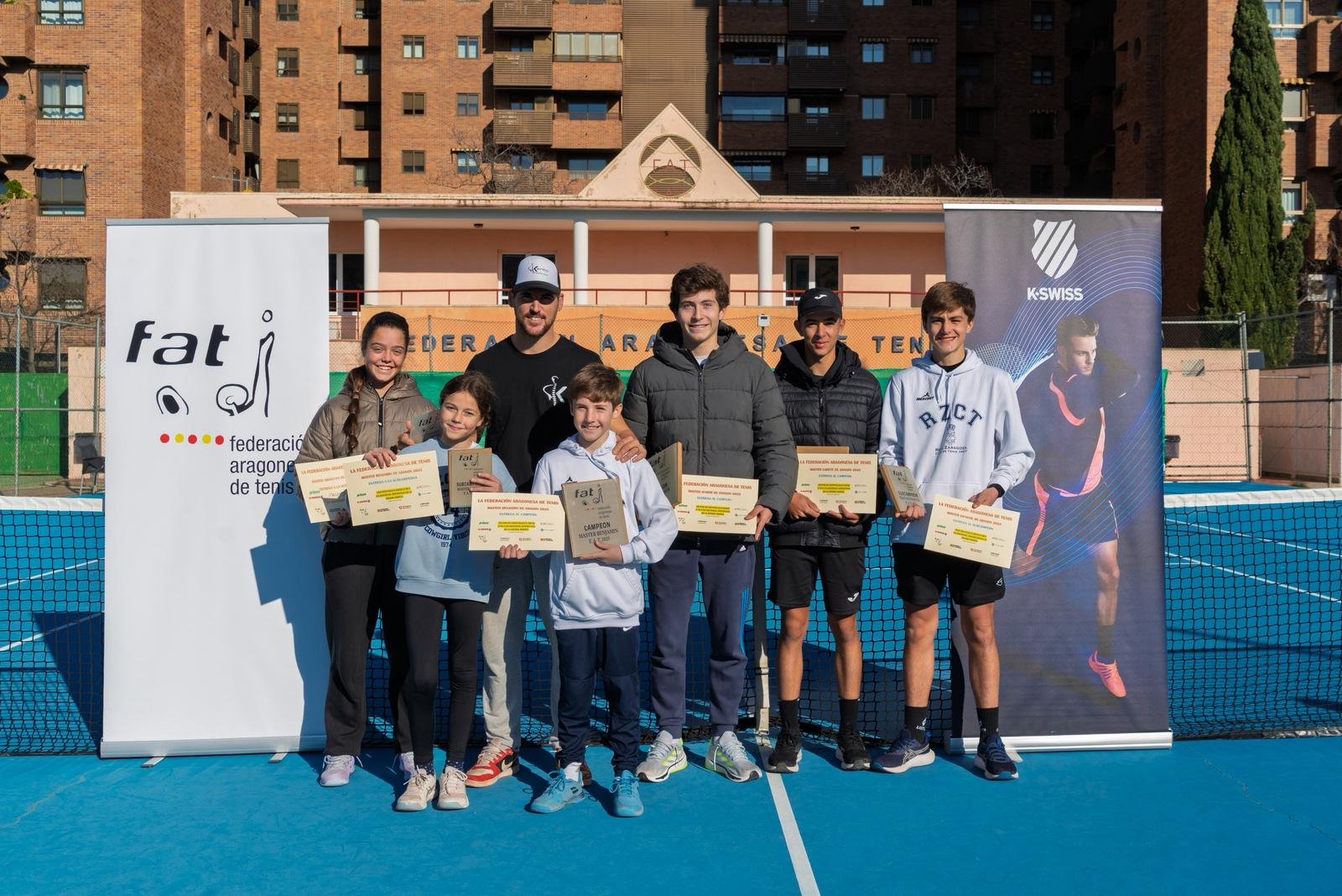 Brillantes resultados de nuestros jugadores en el Máster Regional Absoluto y de Categorías Inferiores