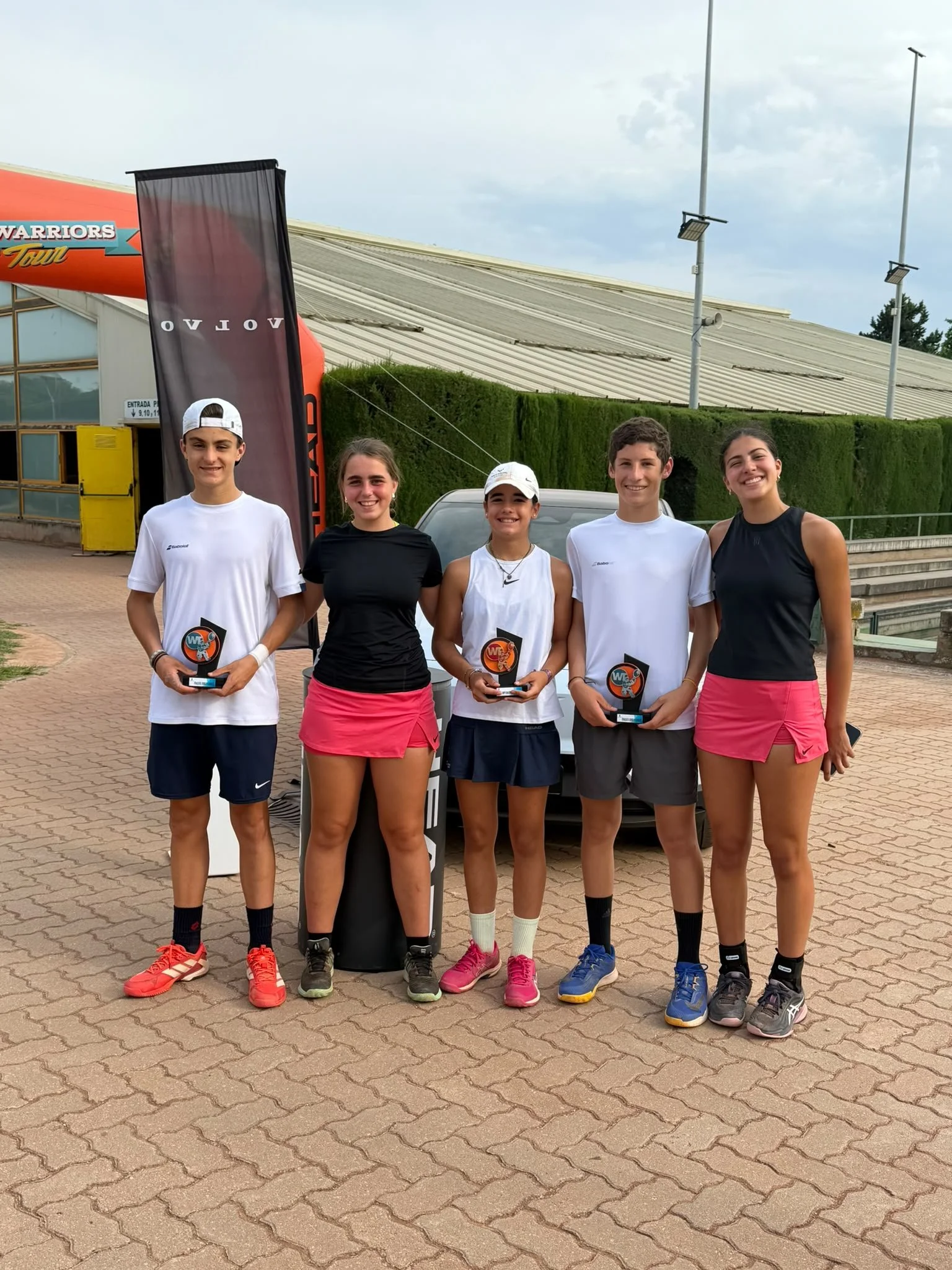 El Warriors Tour vuelve a reunir en el RZCT a más de 350 promesas del tenis nacional