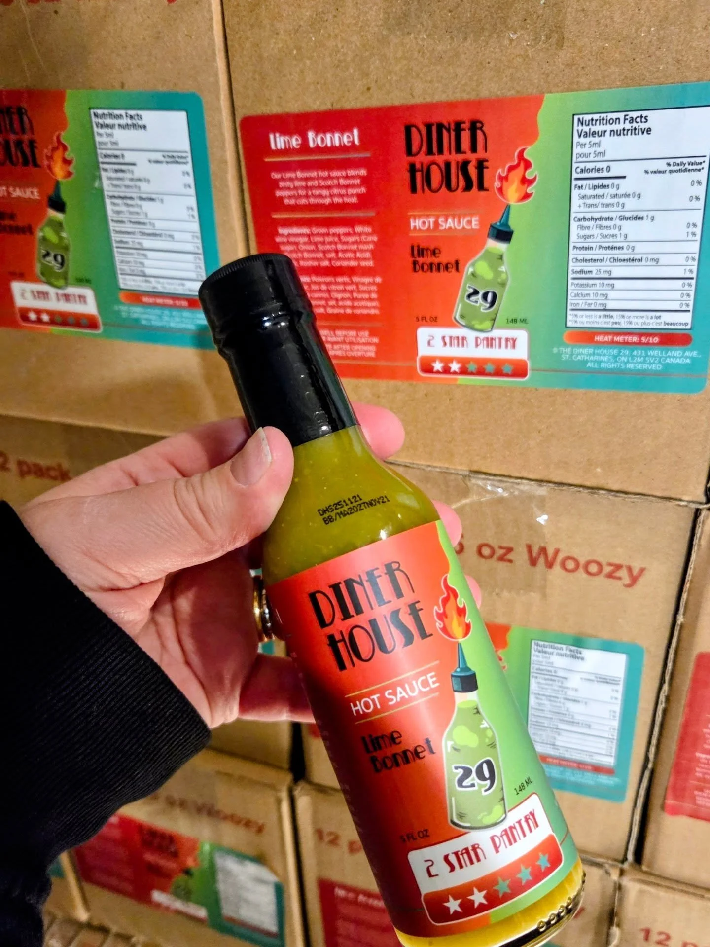 Hitting the shelves tomorrow is our Lime Bonnet Hot Sauce! Pick up a bottle Sat from 8-1pm and a friendly reminder we're off from Nov 23-26! #2starpantry