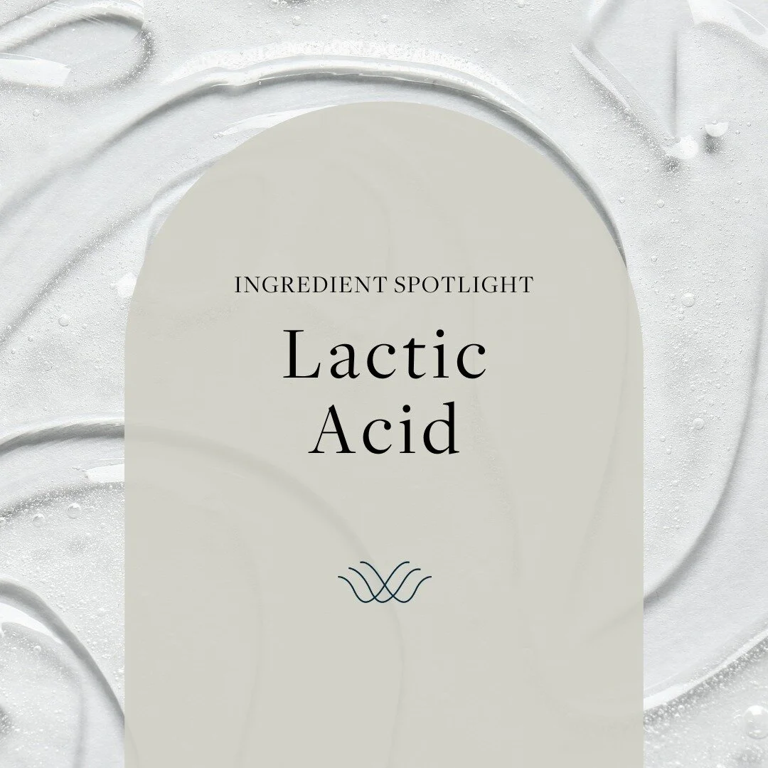 Let's talk skincare! 🫧✨⁠
⁠
Ingredient spotlight: Lactic Acid⁠
⁠
Lactic Acid is a key ingredient to include in your skincare routine and can help with a host of skin issues. Swipe to discover more about this magic ingredient and where you can find it