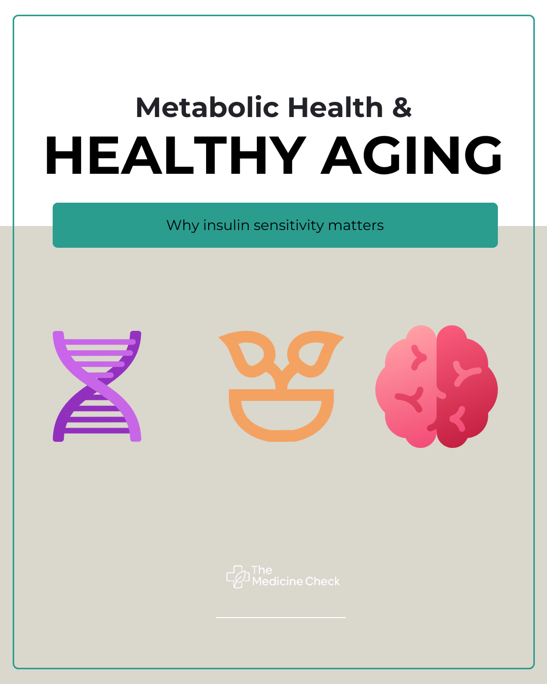 Metabolic Health &amp; Healthy Aging: Why Blood Sugar Matters More Than You Think