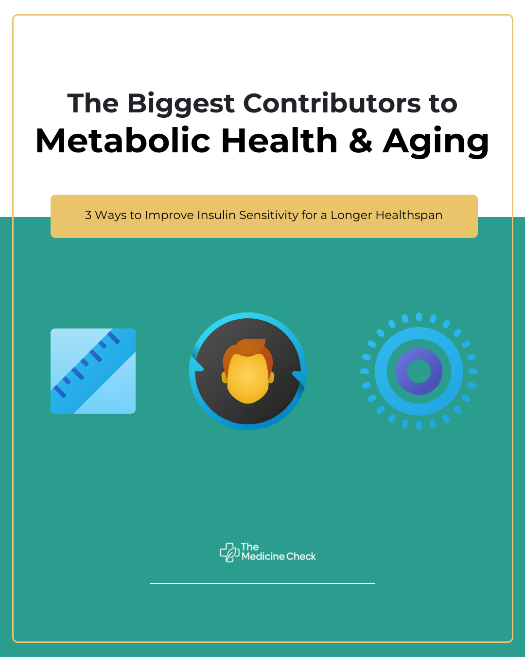 Metabolic Health &amp; Healthy Aging: Why Improving Insulin Sensitivity Matters