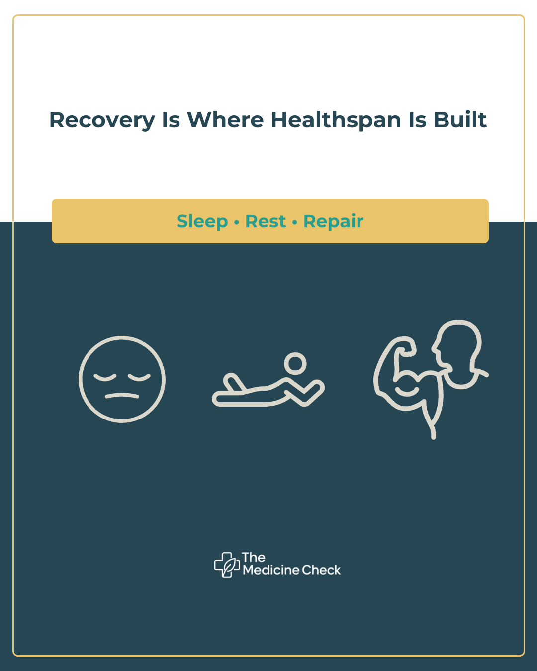 Recovery Is Where Healthspan Is Built