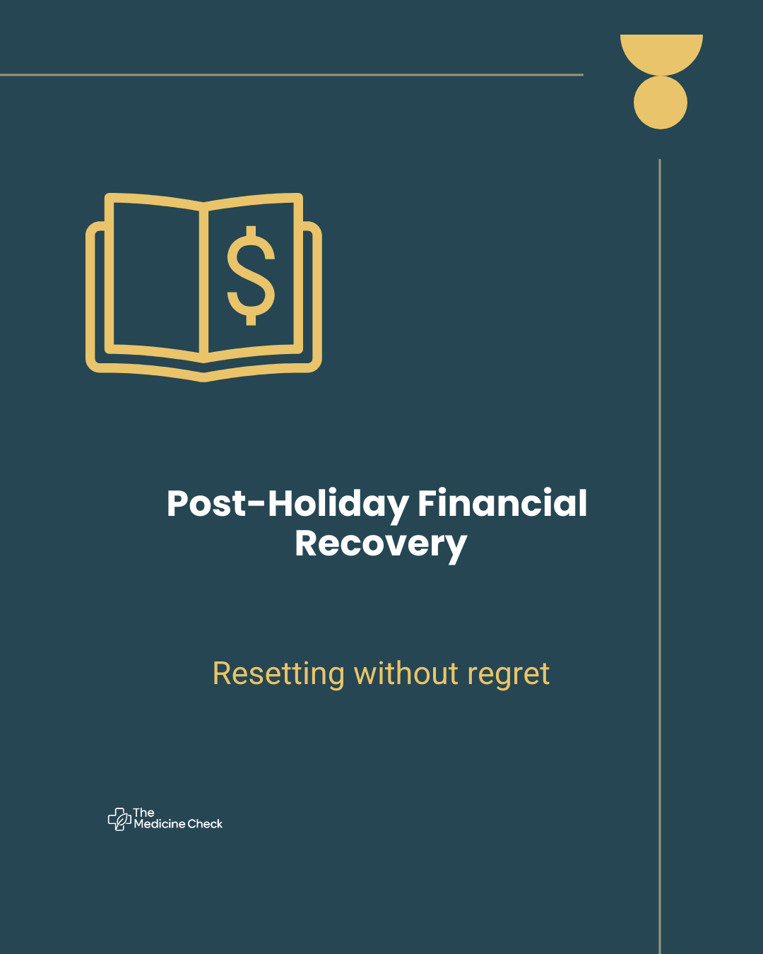 Post-Holiday Financial Recovery: Resetting Without Regret