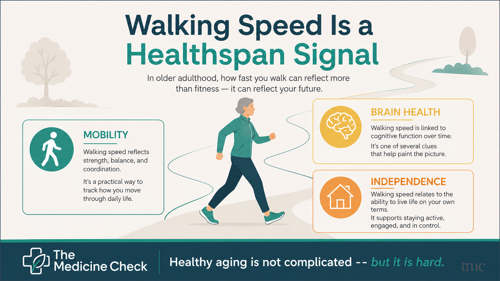 Walking Speed Is a Healthspan Signal, Not Just a Fitness Stat