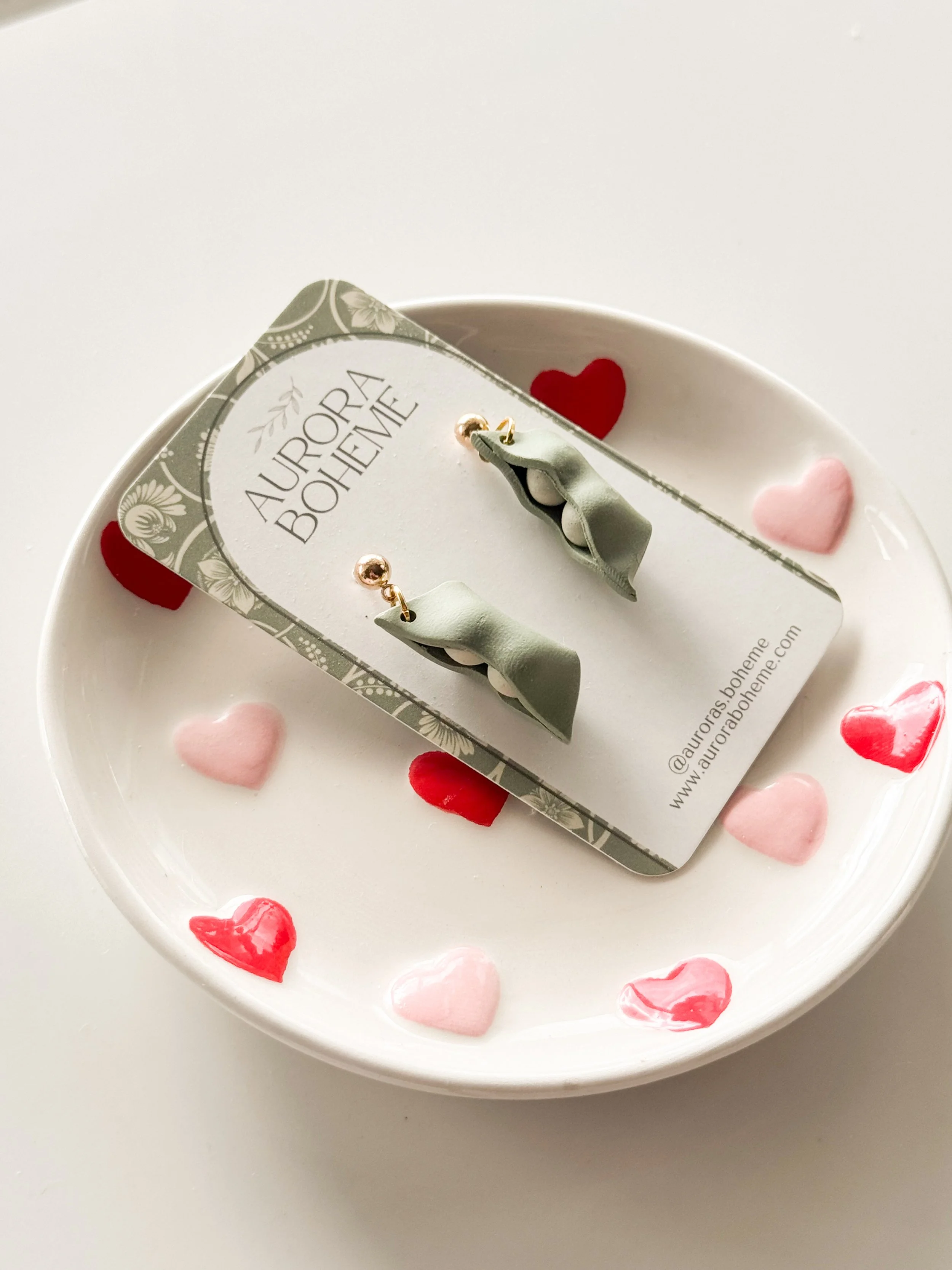 3d Peas in a Pod Dangle