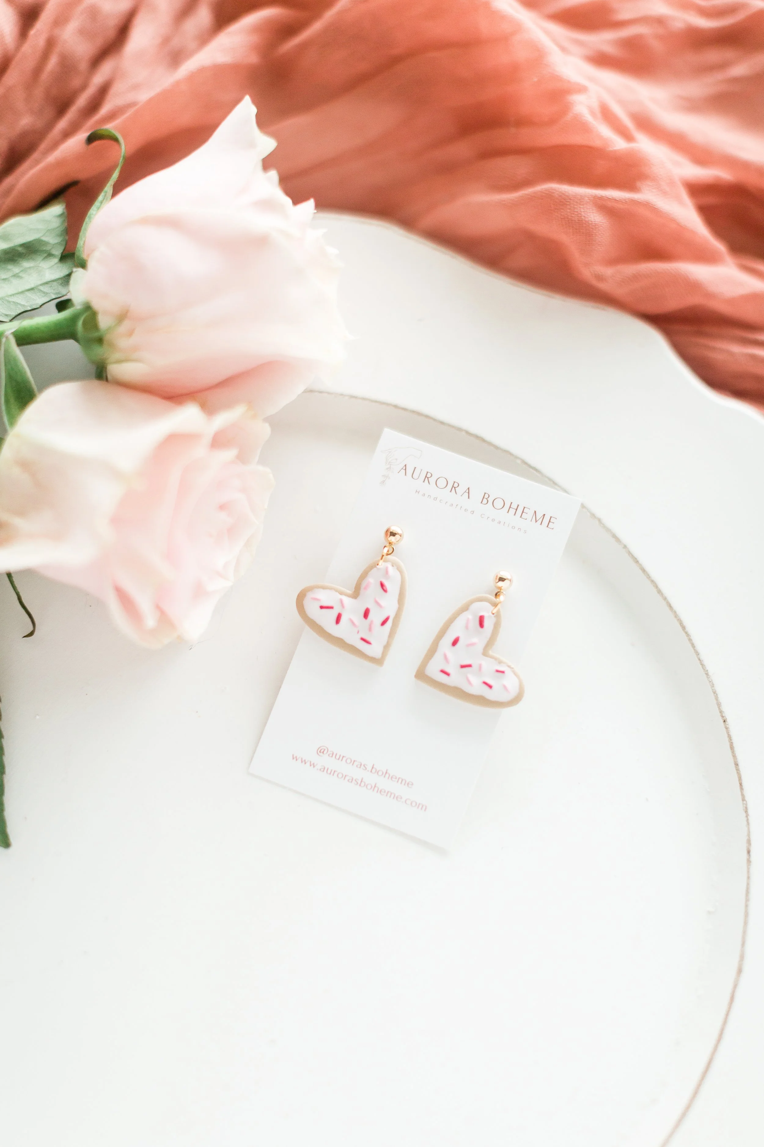 Sugar Cookie Valentine Dangle