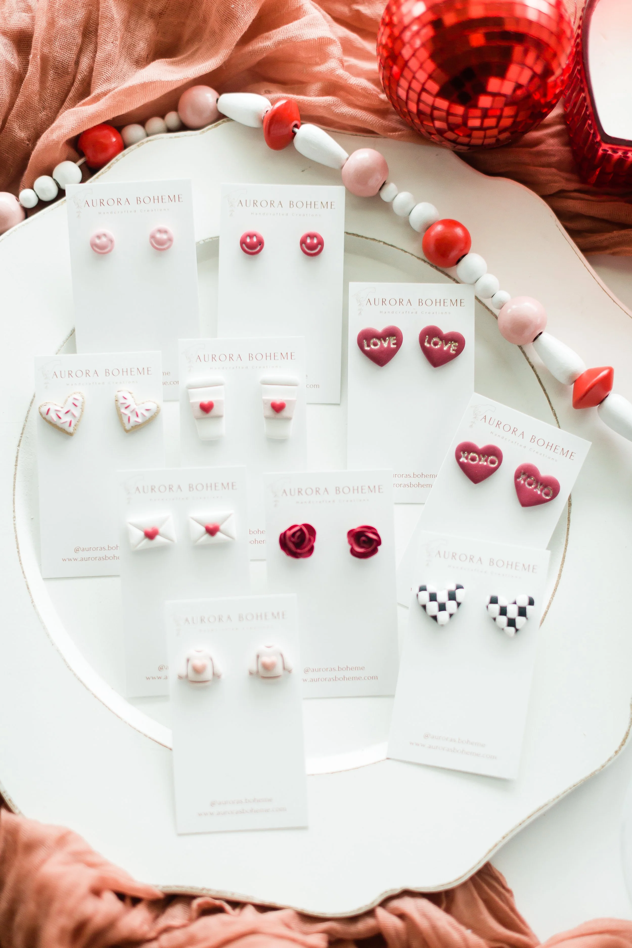 Valentine Studs