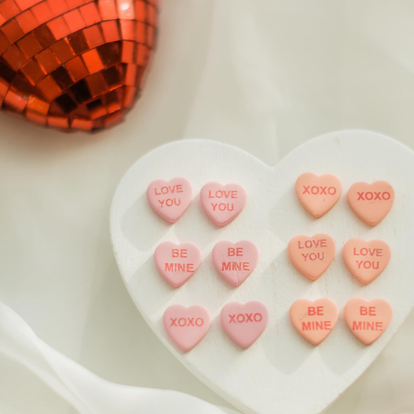 ❤️ restocked these and some more cute Valentine&rsquo;s Day studs! 🎀

Next release is next Friday night! 👀🎀🍫
