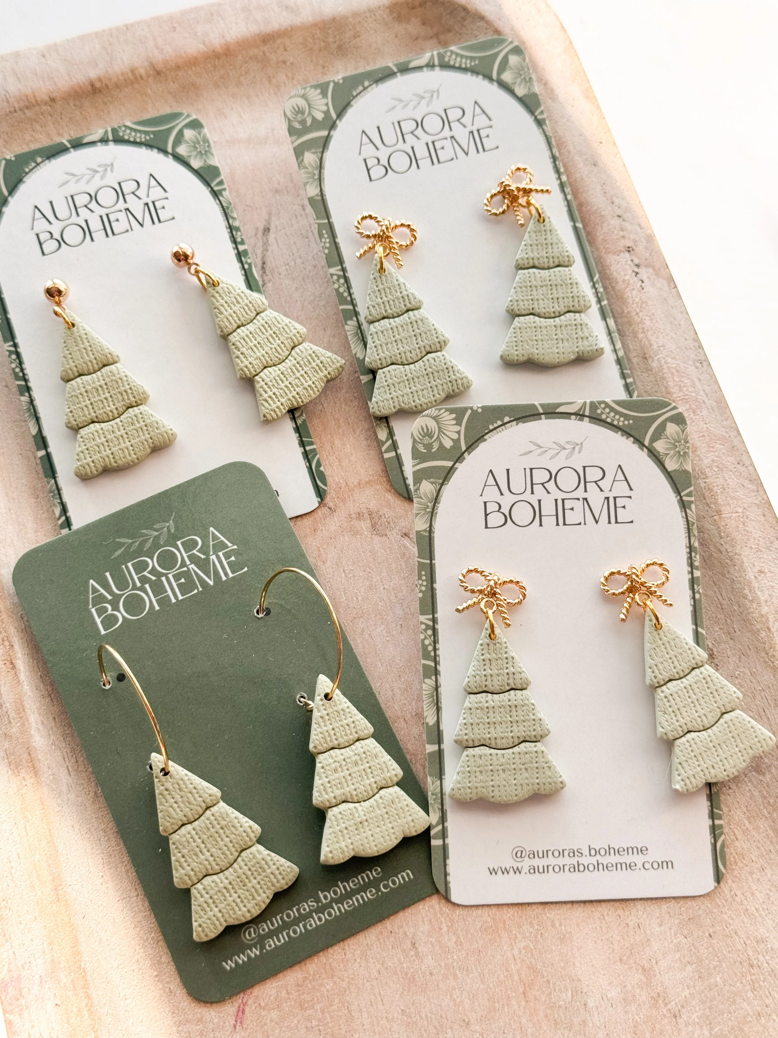 Light Green Tree Dangle