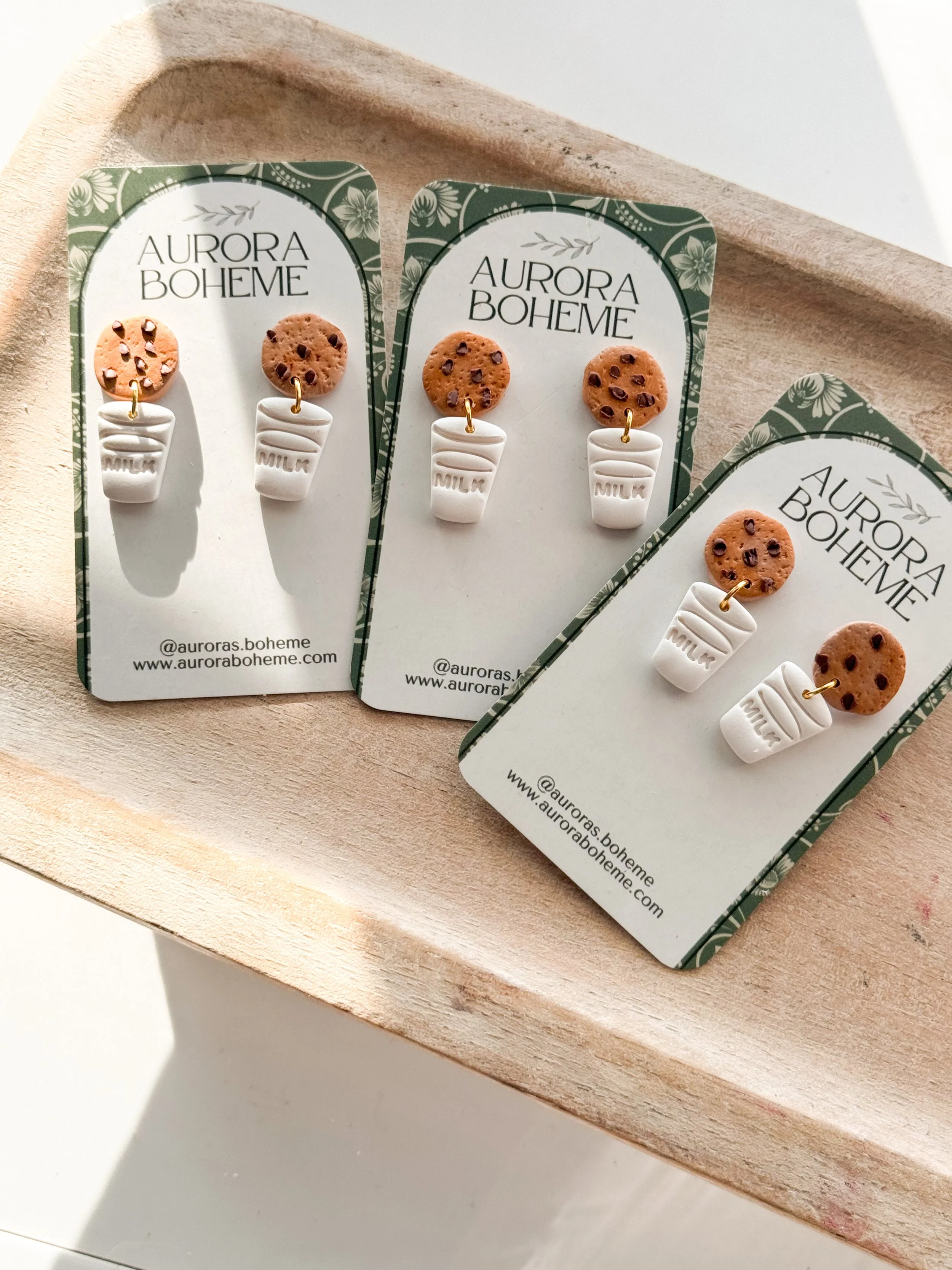 Cookies & Milk Dangle *MARKET INVENTORY*