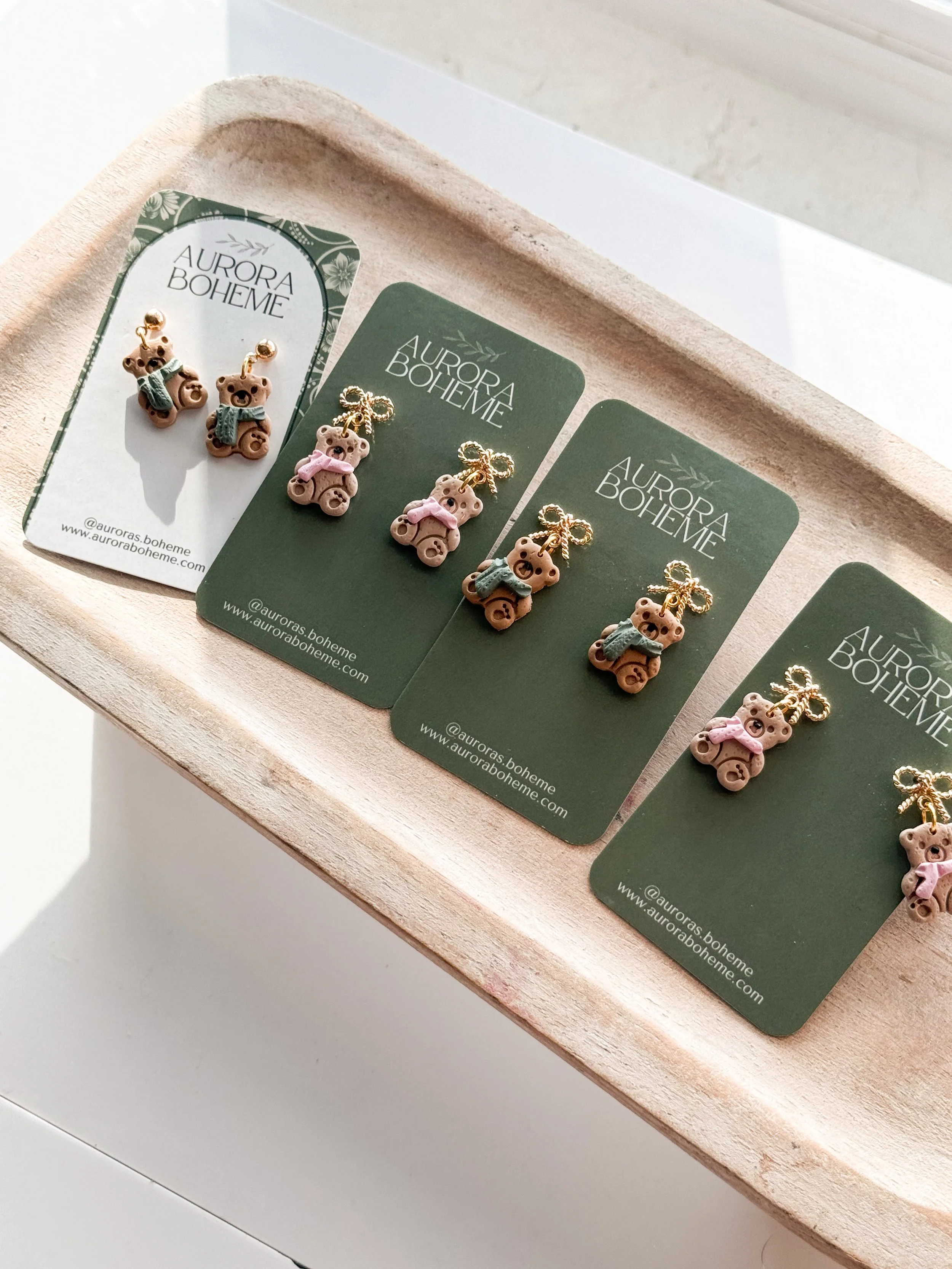 Teddy Bear Dangles *MARKET INVENTORY*