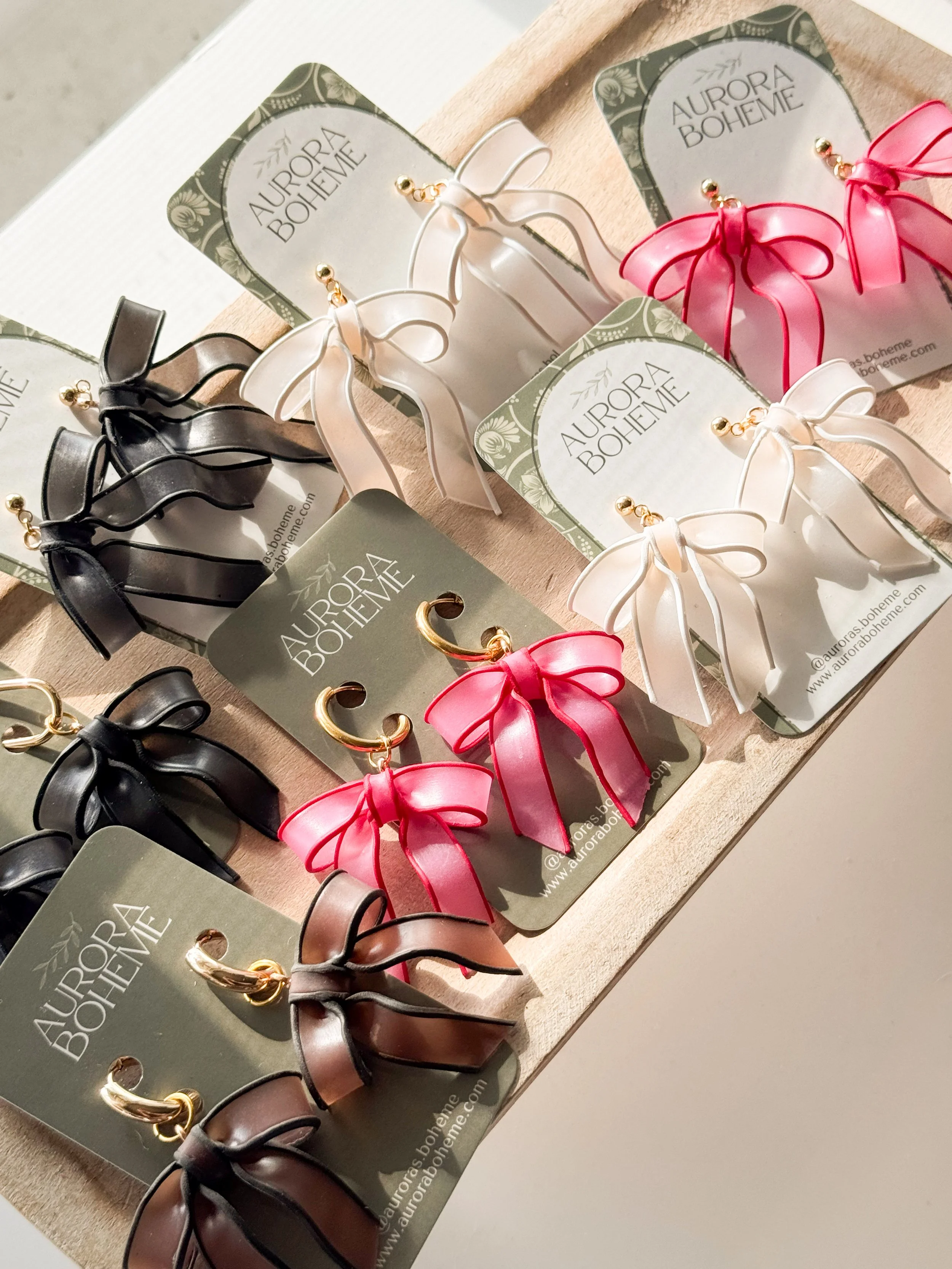 SHEER BOWS & VALENTINES BOWS!