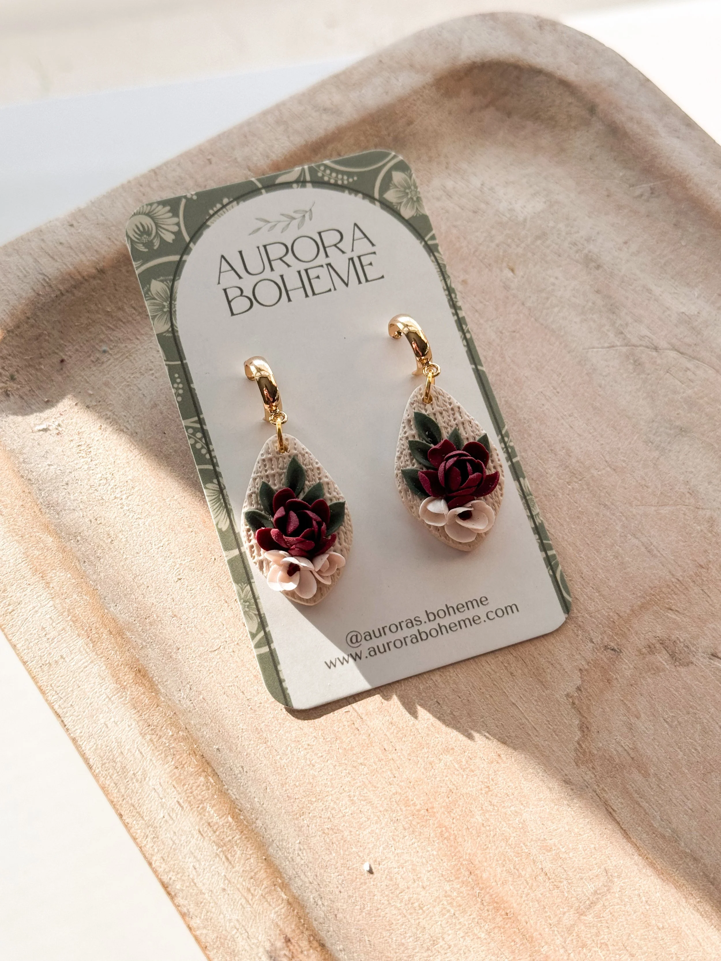 Christmas Floral Dangle