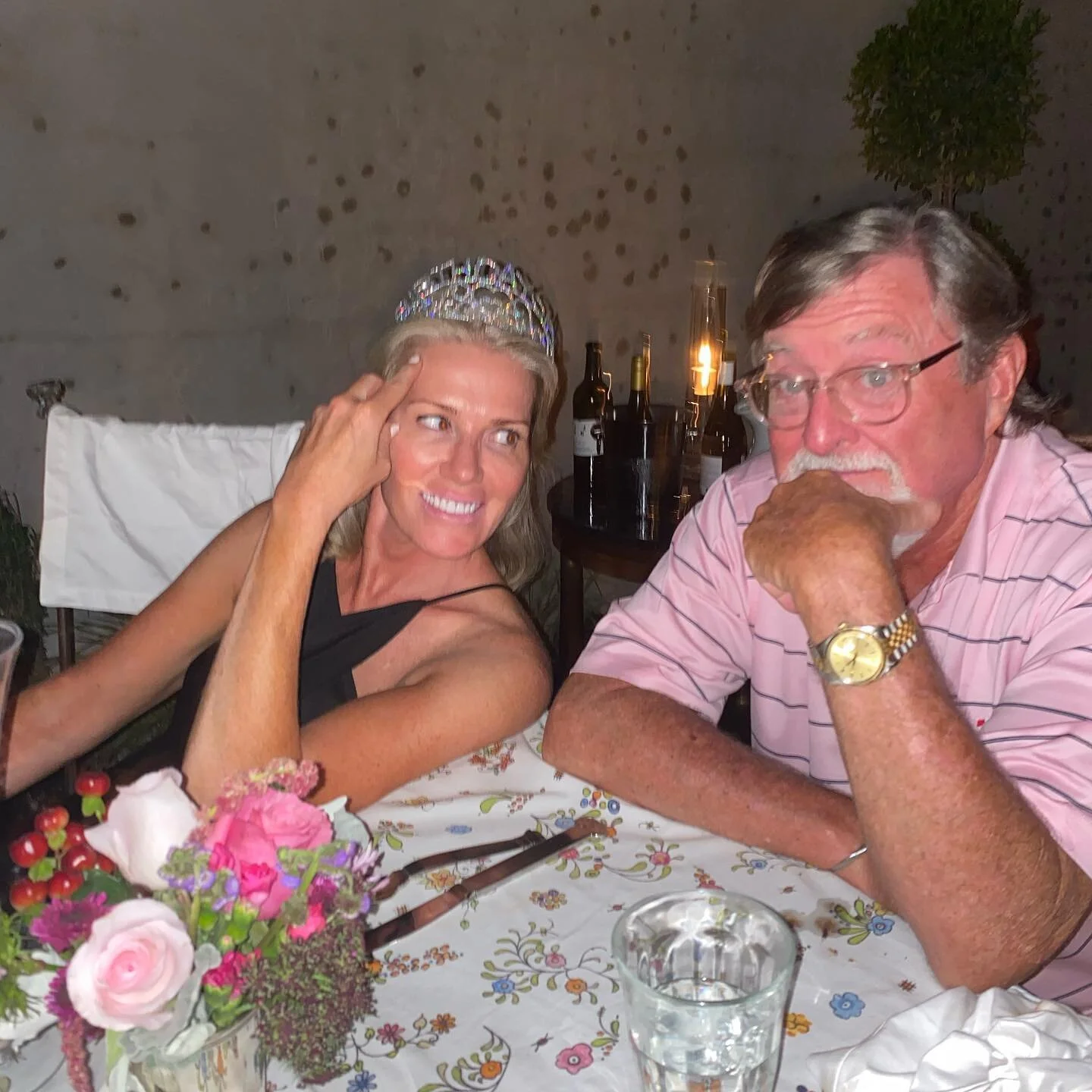 My constant inspiration&hellip; is more exploring, continued adventure, and this guy!  Wonderful night #alfresco dining with friends for my Bday!!! 
So much fun was had &hellip; so many conversations, debates and fun&hellip;that there are no other ph