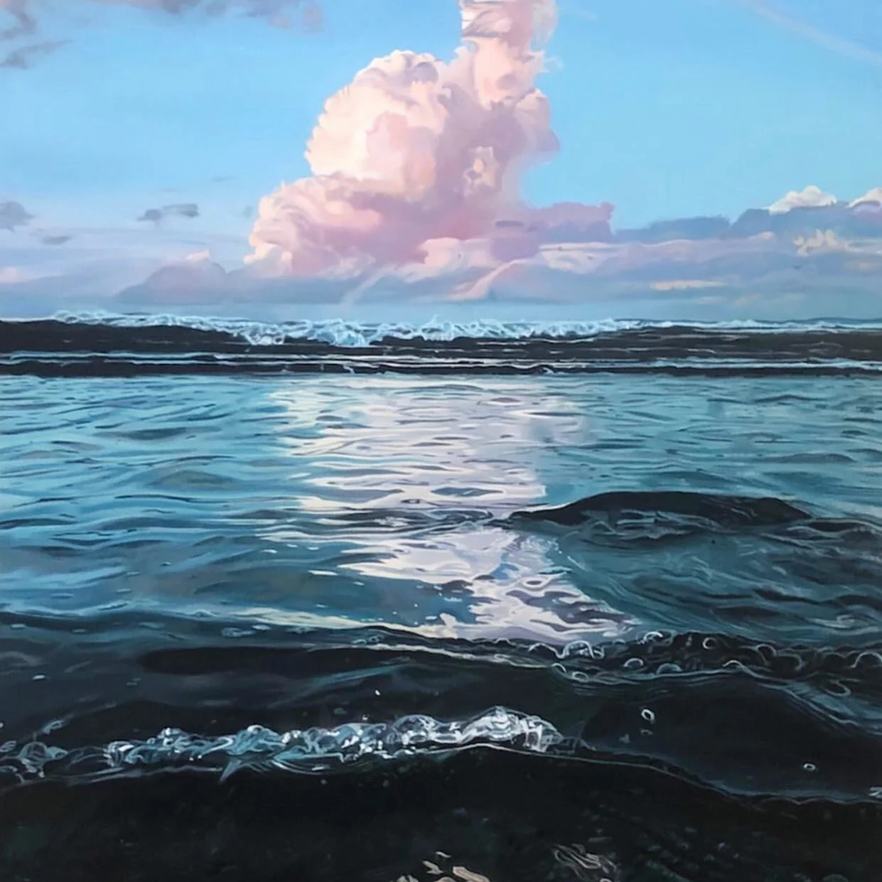 Pink sky&hellip; or not? As we say goodbye to summer &hellip; 🎬 let&rsquo;s let her beautiful  skies lift our spirits and draw us a new palate for the months to come! 💗🎵
#happytuesday #cleanslate and #freshviews make me happy! -
-
-
#design influe
