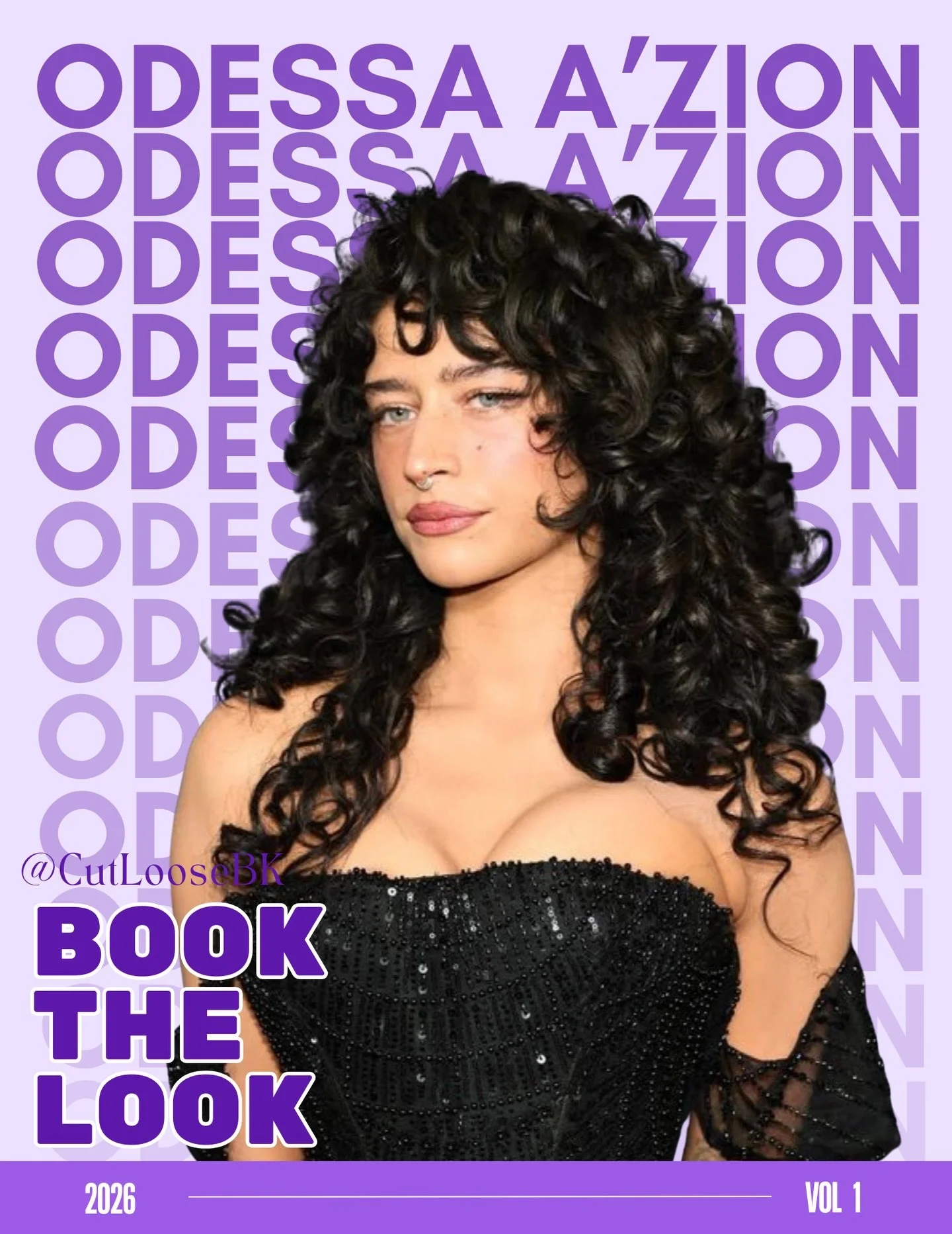 ✨ THE CURL SHAG &mdash; ODESSA A&rsquo;ZION EDIT ✨
If you&rsquo;ve been screenshotting curl shags lately &mdash; this is your sign.

Volume at the crown. Fringe that frames. Curls that actually behave.

Designed to engage your natural texture, enhanc