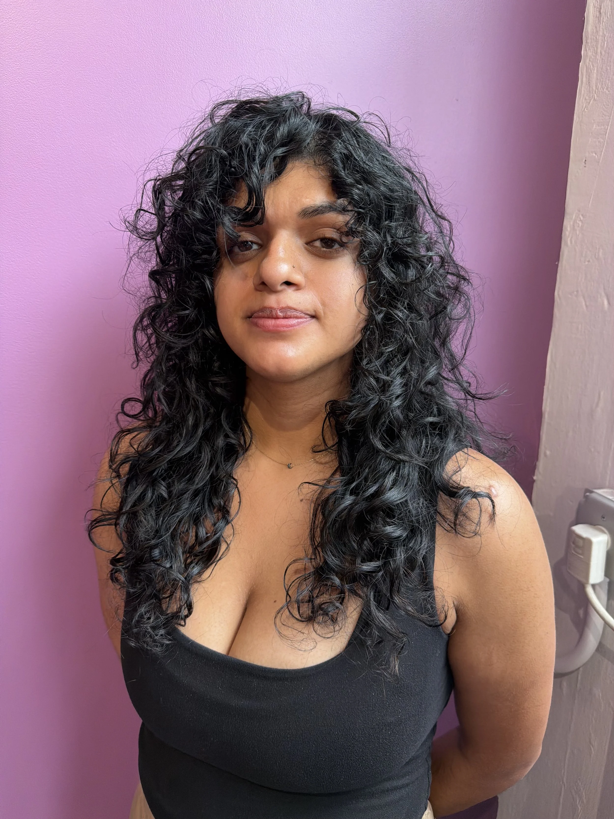 Curly Shag: Customized for Your Curls