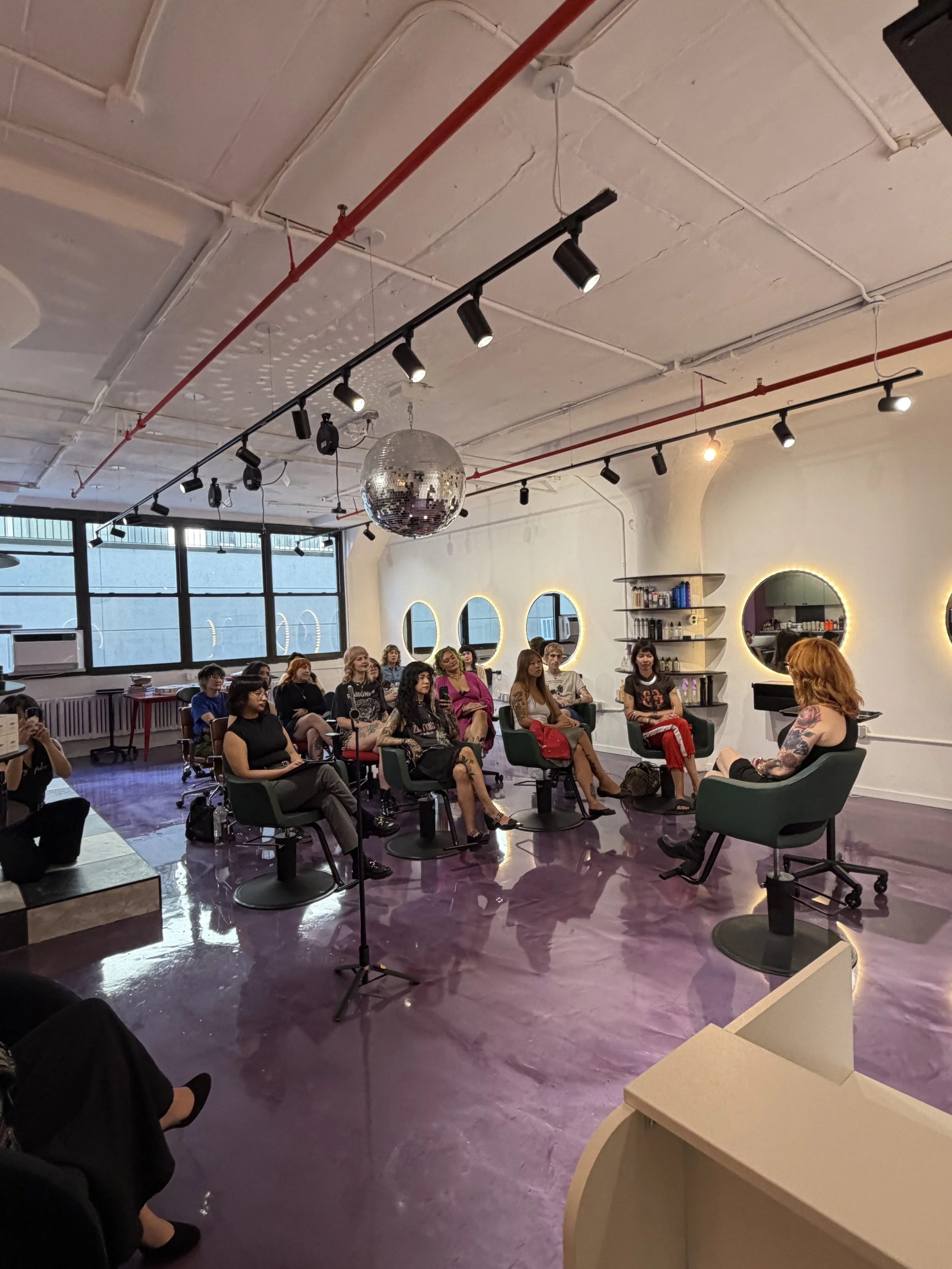 Hair education at CutLoose BK Brooklyn Hai rSalon in Greenpoint .jpg