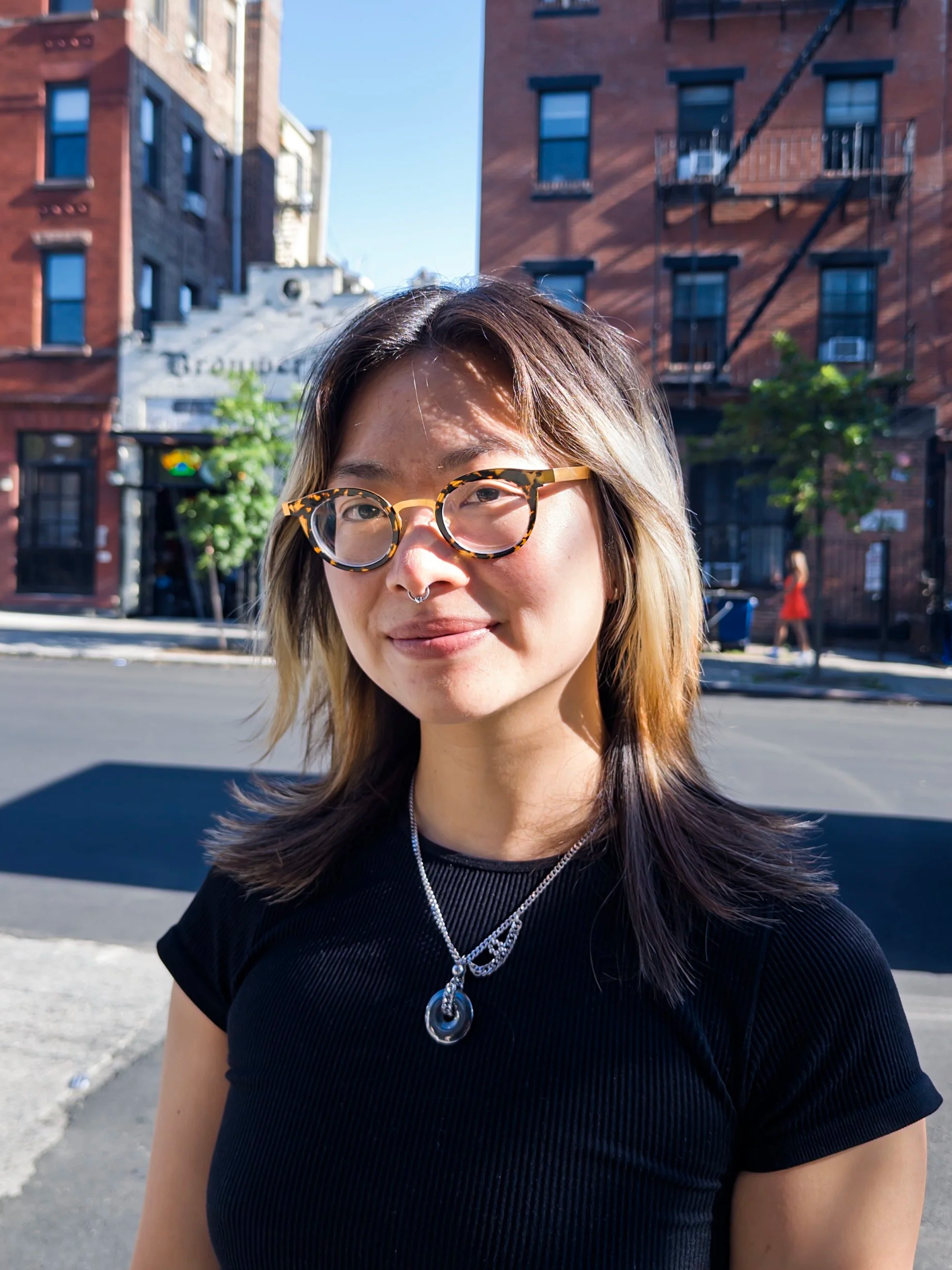 Soft shag / wolf-cut haircut, haircut & style at CutLoose salon. Greenpoint, Brooklyn.